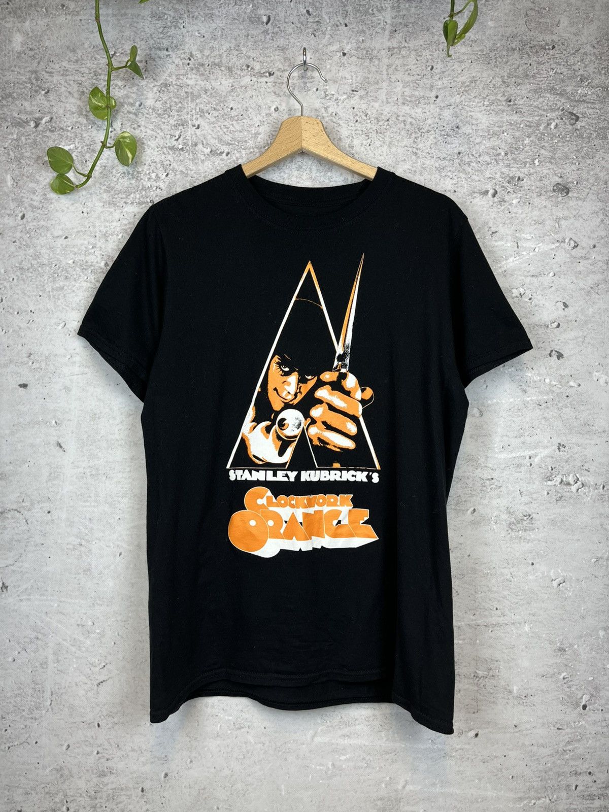 Band Tees × Vintage Clockwork Orange Stanley Kubrick Merch Movie T-Shirt Size US M / EU 48-50 / 2 - 1 Thumbnail