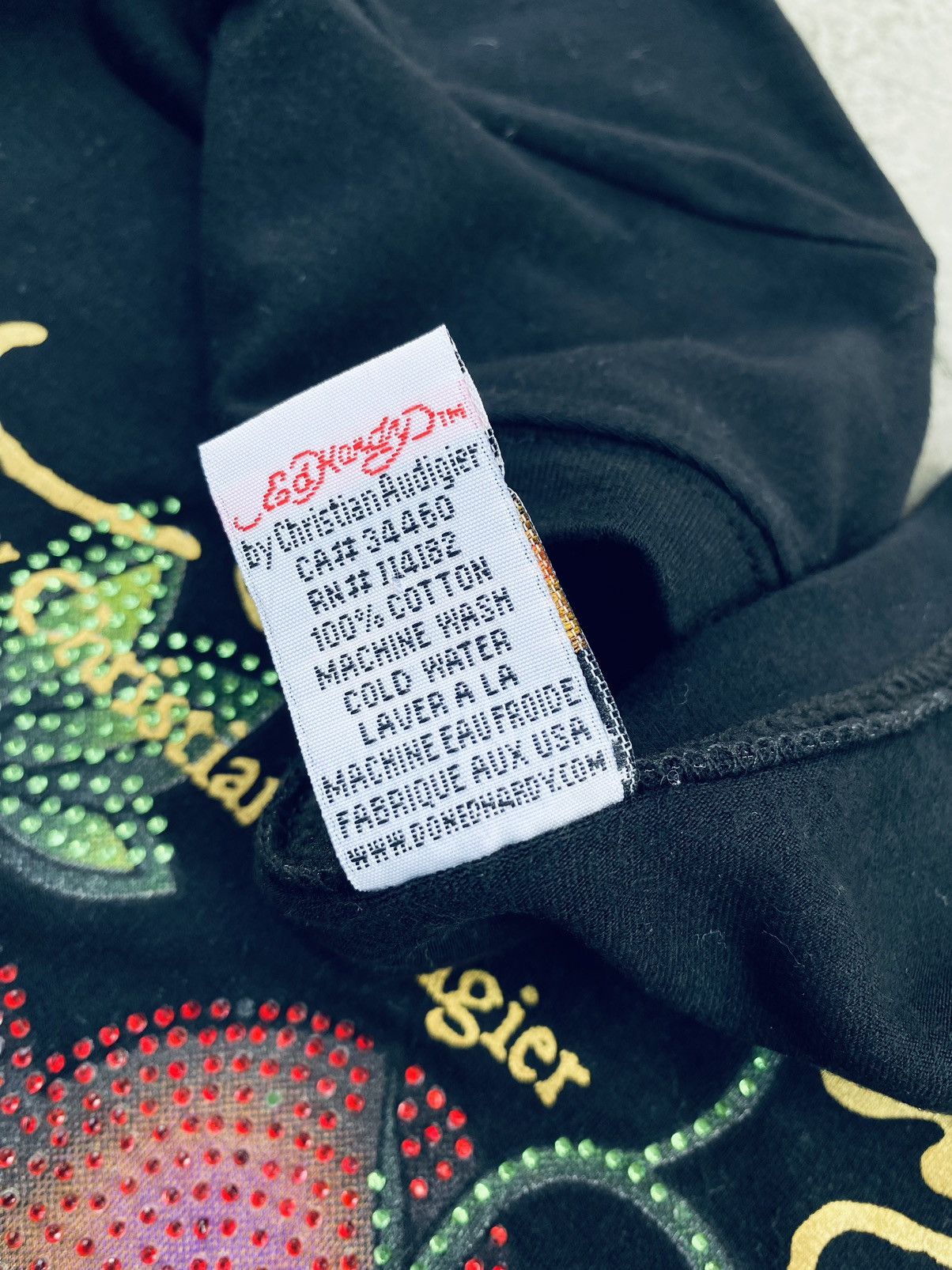 Christian Audigier Vintage Ed Hardy By Christian Audigier Tattoo Tees Size XS / US 0-2 / IT 36-38 - 5 Thumbnail