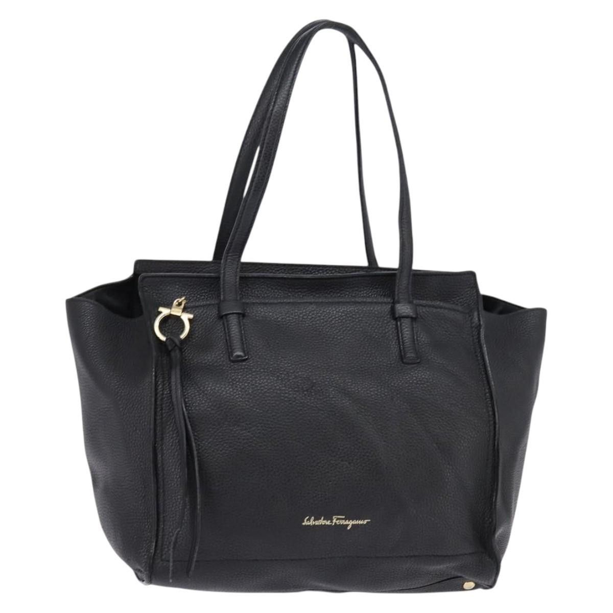 Salvatore Ferragamo Salvatore Ferragamo Amy Tote Pebbled Leather Size ONE SIZE - 1 Thumbnail