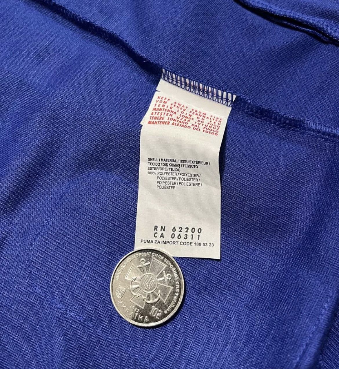 Puma × Vintage Japan National Team T7 Jacket Puma Blue Size L Size US L / EU 52-54 / 3 - 9 Thumbnail