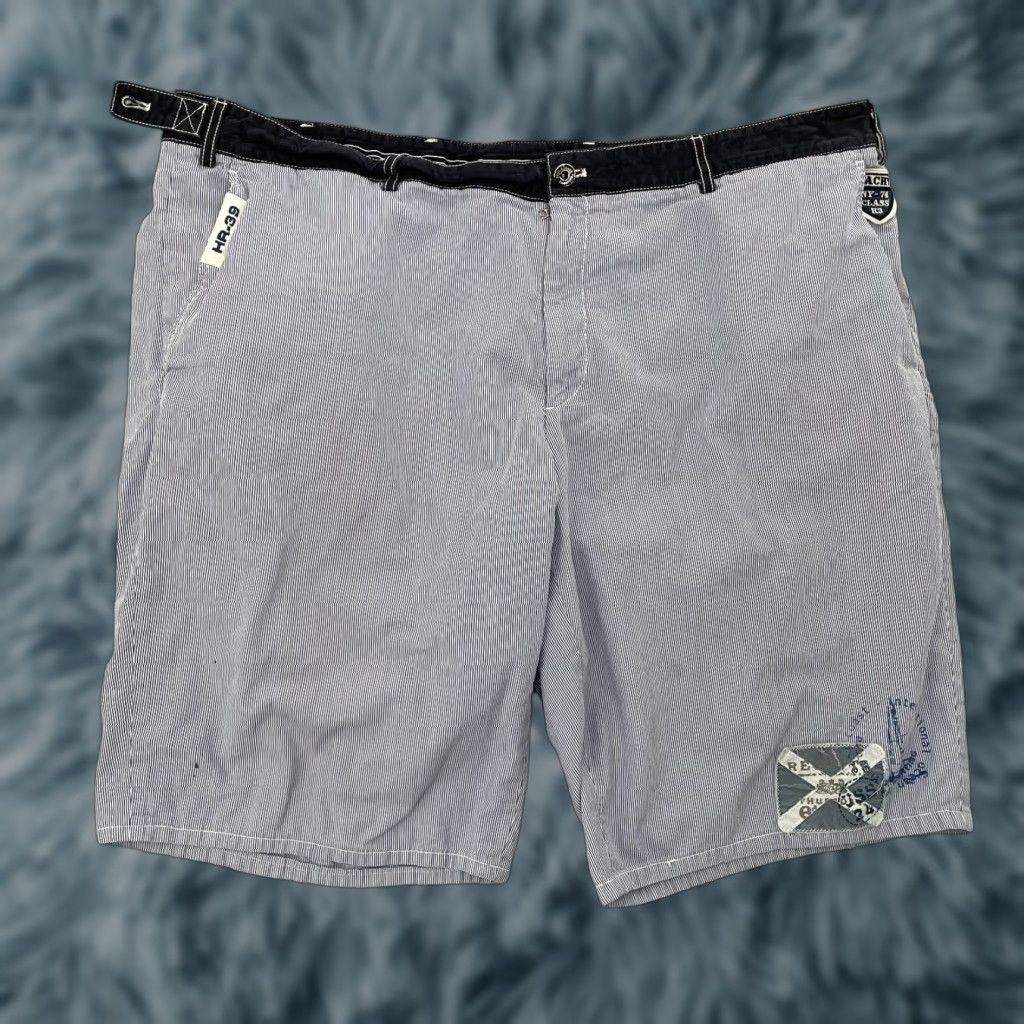 Paul & Shark VINTAGE Paul & Shark Yachting Shorts Bermuda Adult 48 Blue Nautical Logo Cotton Summer Mens Size US 32 / EU 48 - 1 Thumbnail