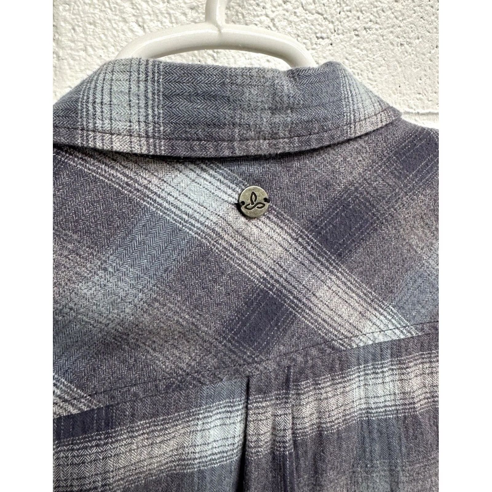 Prana Prana Charley Long Sleeve Shirt Shacket Lined Gray Blue Size Small Womens Size S / US 4 / IT 40 - 4 Thumbnail
