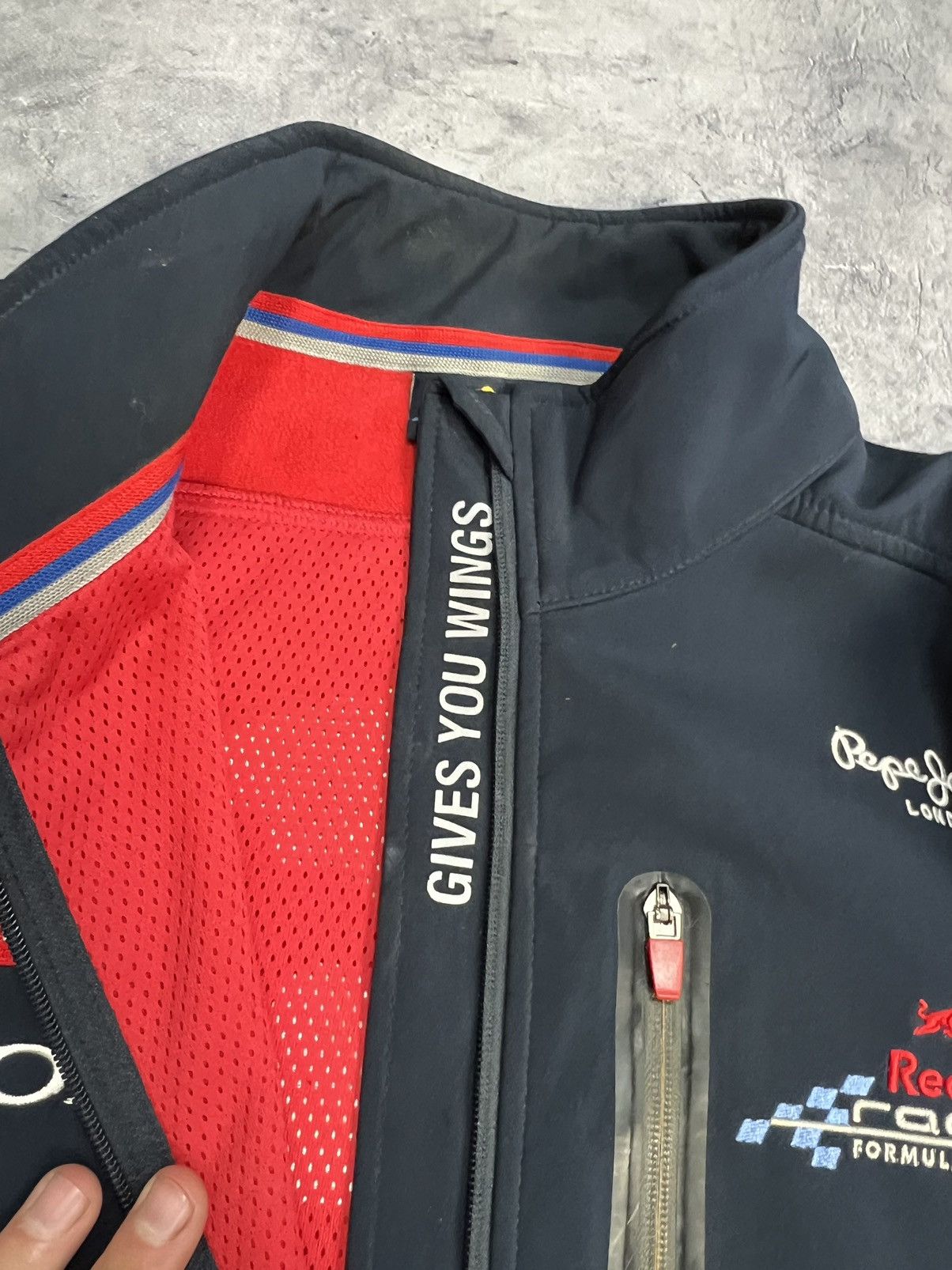 Pepe Jeans × Red Bull Pepe Jeans Red Bull Infiniti Racing SoftShell Jacket Size US XXL / EU 58 / 5 - 5 Thumbnail