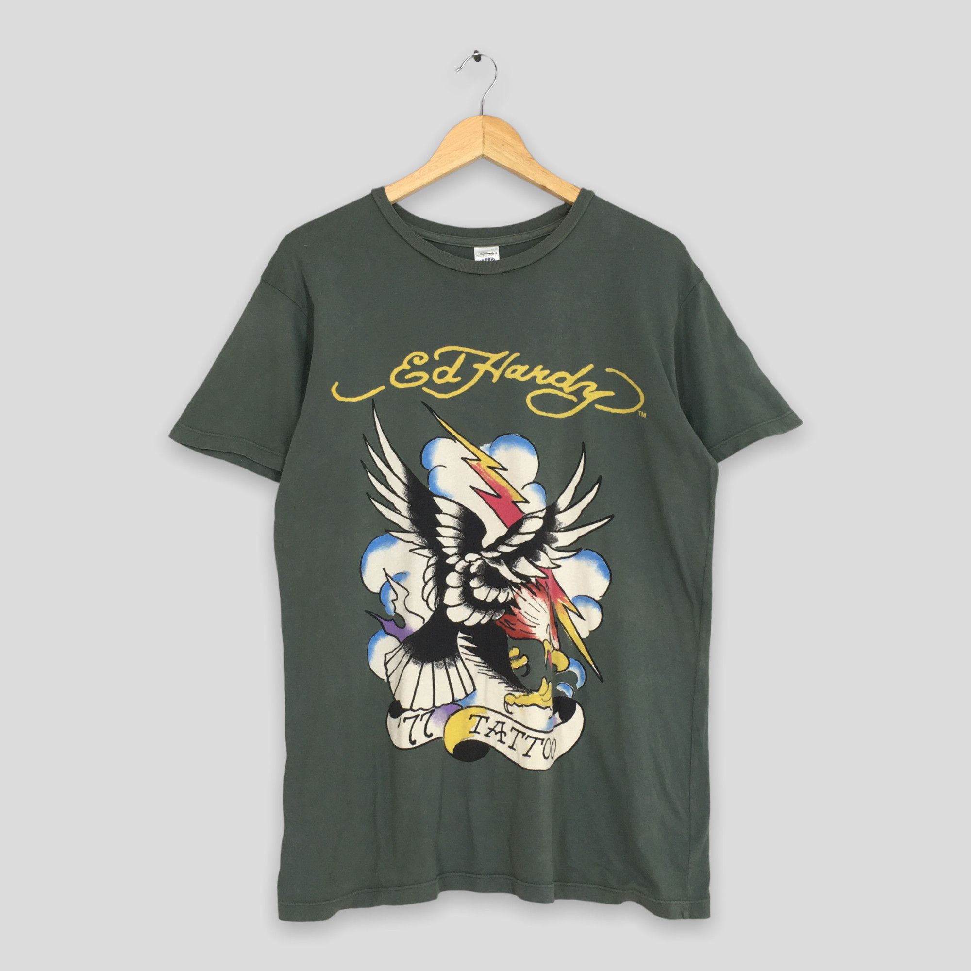 Christian Audigier × Ed Hardy Vintage Y2K Don Ed Hardy Christian Audiegier T shirt Medium Size US M / EU 48-50 / 2 - 1 Thumbnail