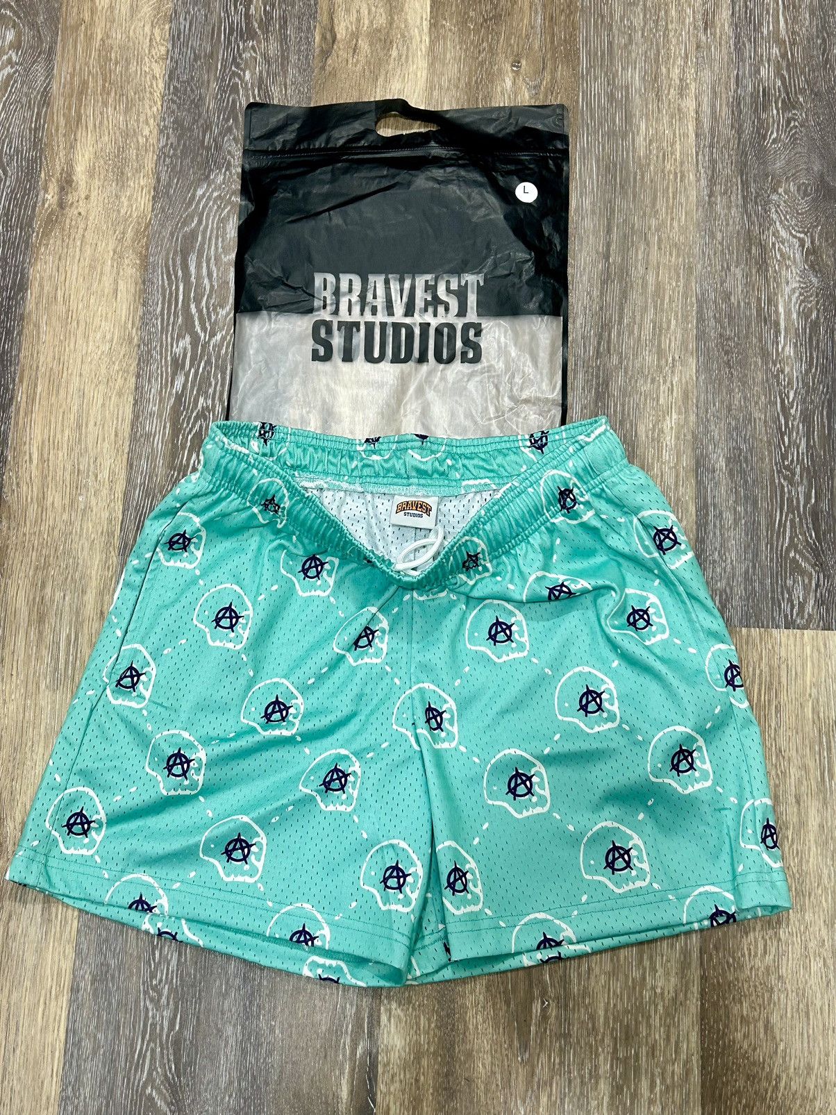 Bravest Studios NEW Bravest Studios Mesh Shorts (Large) Size US 34 / EU 50 - 3 Thumbnail
