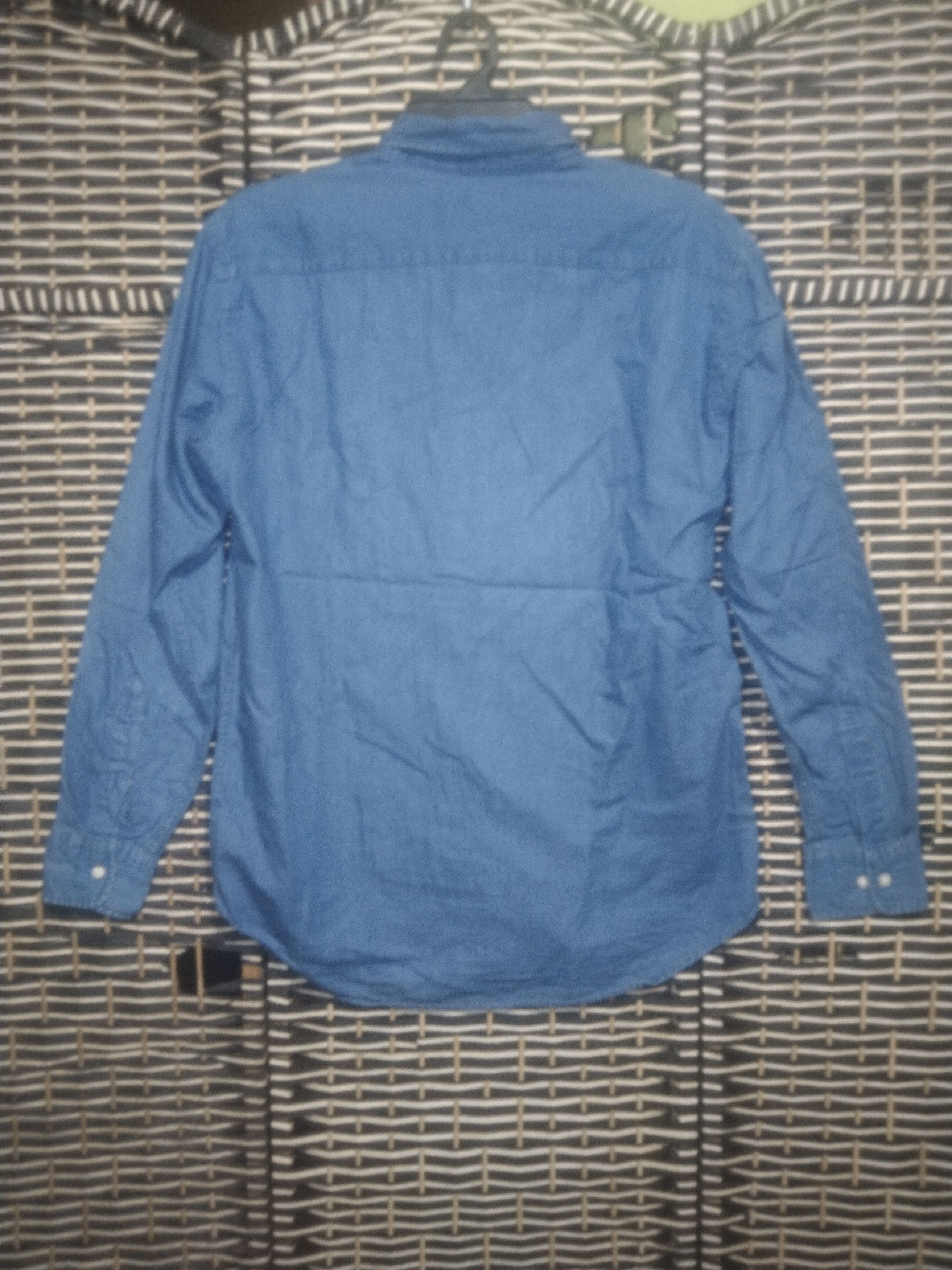 Japanese Brand × Self Edge × Uniqlo Uniqlo long sleeve denim shirt Size US L / EU 52-54 / 3 - 3 Thumbnail