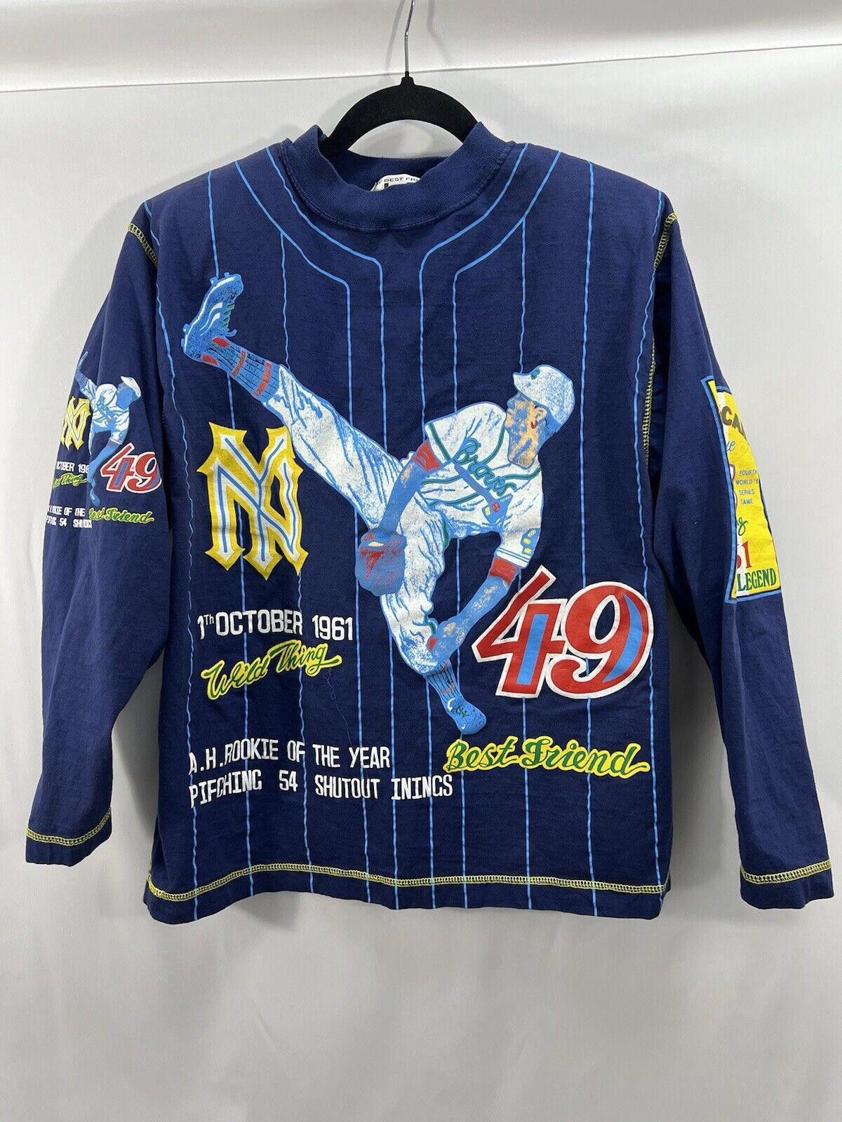 Designer 1 Of A Kind- 1961 NY Baseball Wild Thing-Padded (SZ-L),#TG Size US L / EU 52-54 / 3 - 1 Thumbnail