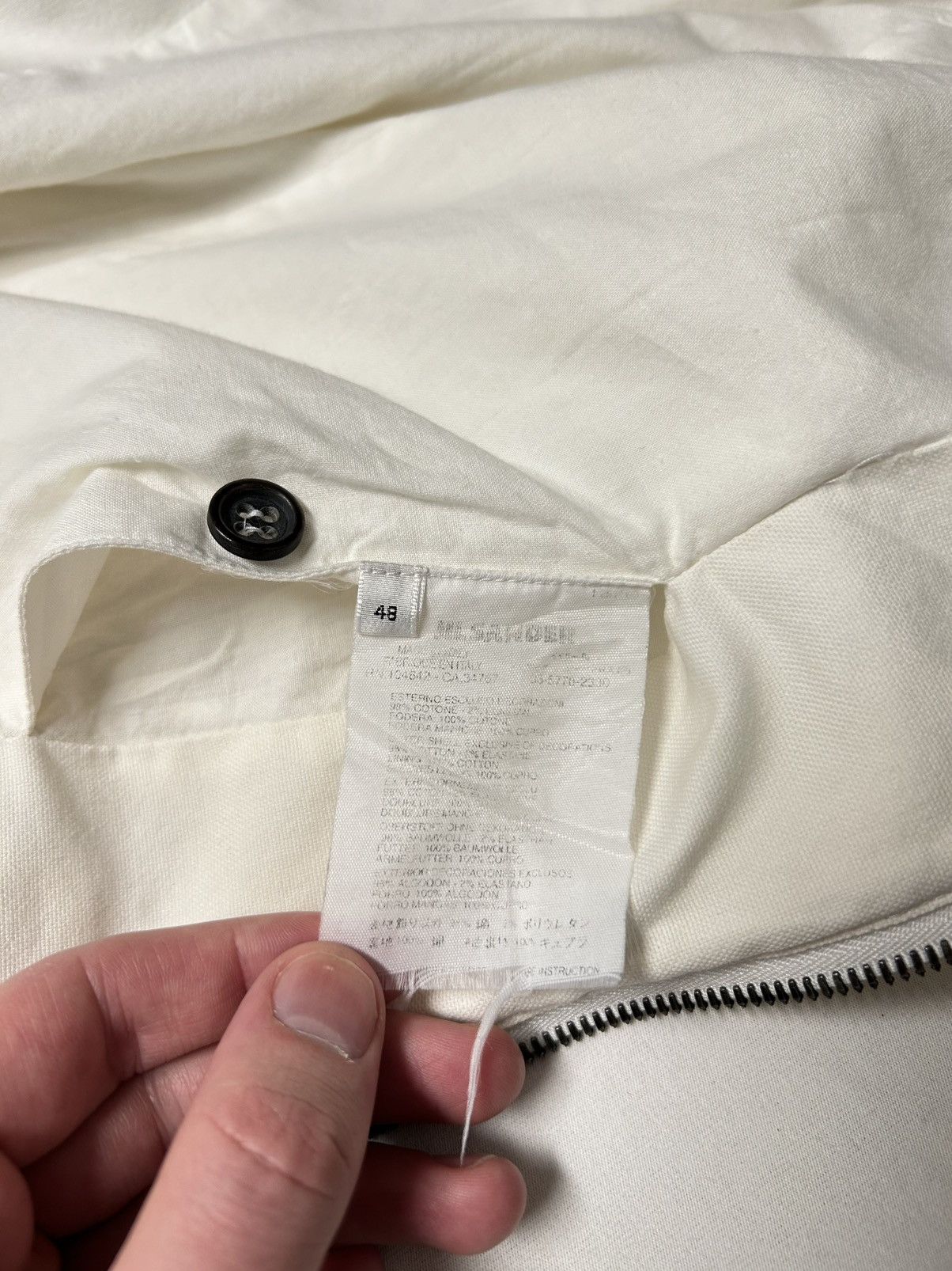 Raf Simons SS2005 Cross Zip Moto Jacket Size US M / EU 48-50 / 2 - 10 Thumbnail