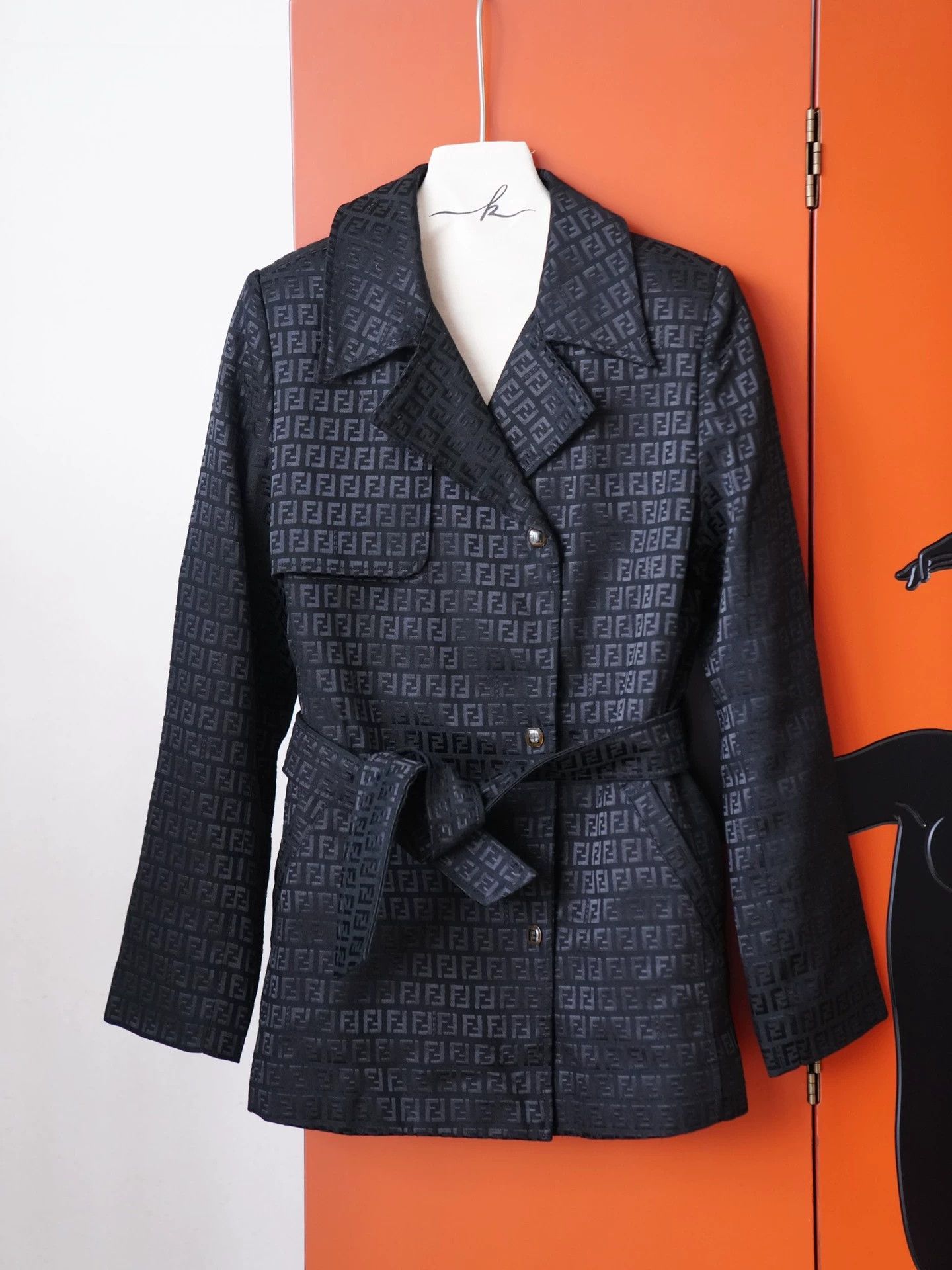 Fendi Fendi FF Monogram Short Padded Jacket S/M Italy Size S / US 4 / IT 40 - 2 Thumbnail