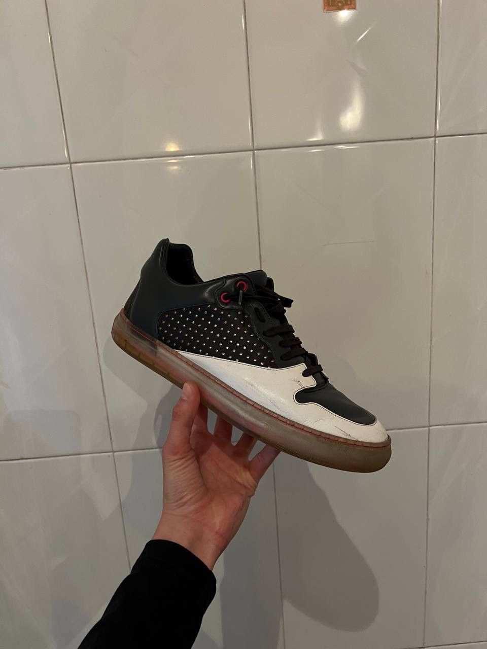 Balenciaga Leather sneakers Size US 10 / EU 43 - 3 Thumbnail