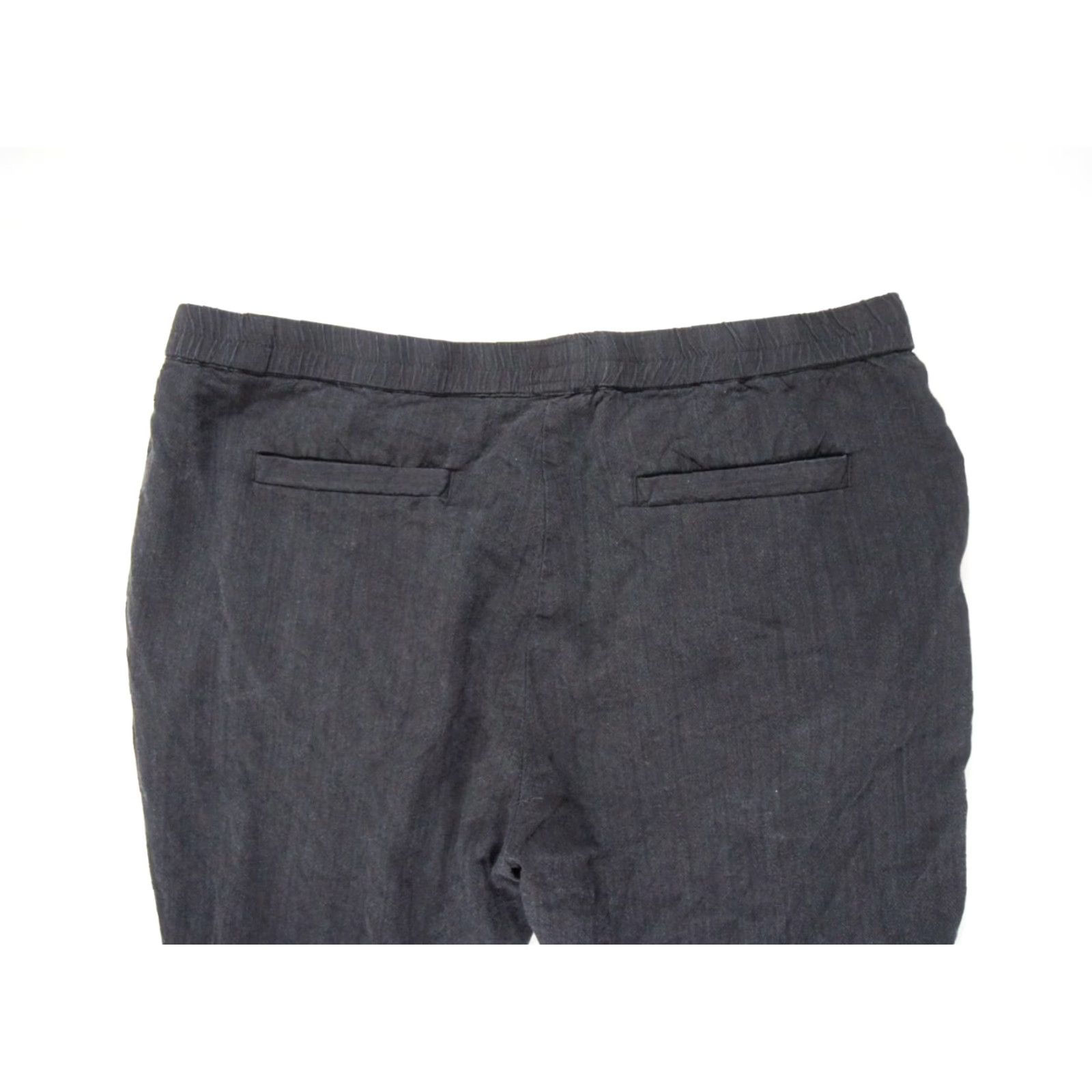Marine Layer Marine Layer Women’s Allison Pants Casual Trousers Regular Fit Black Large Spandex Tencel Ankle 25in Inseam Mens? Women? (Gender: Womens) Size 36" / US 14 / IT 50 - 6 Thumbnail