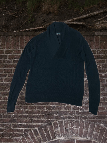 Allsaints × Vintage Very Rare Allsaints Vintage Black Sweater Y2k Style Size L / US 10 / IT 46 - 1 Thumbnail