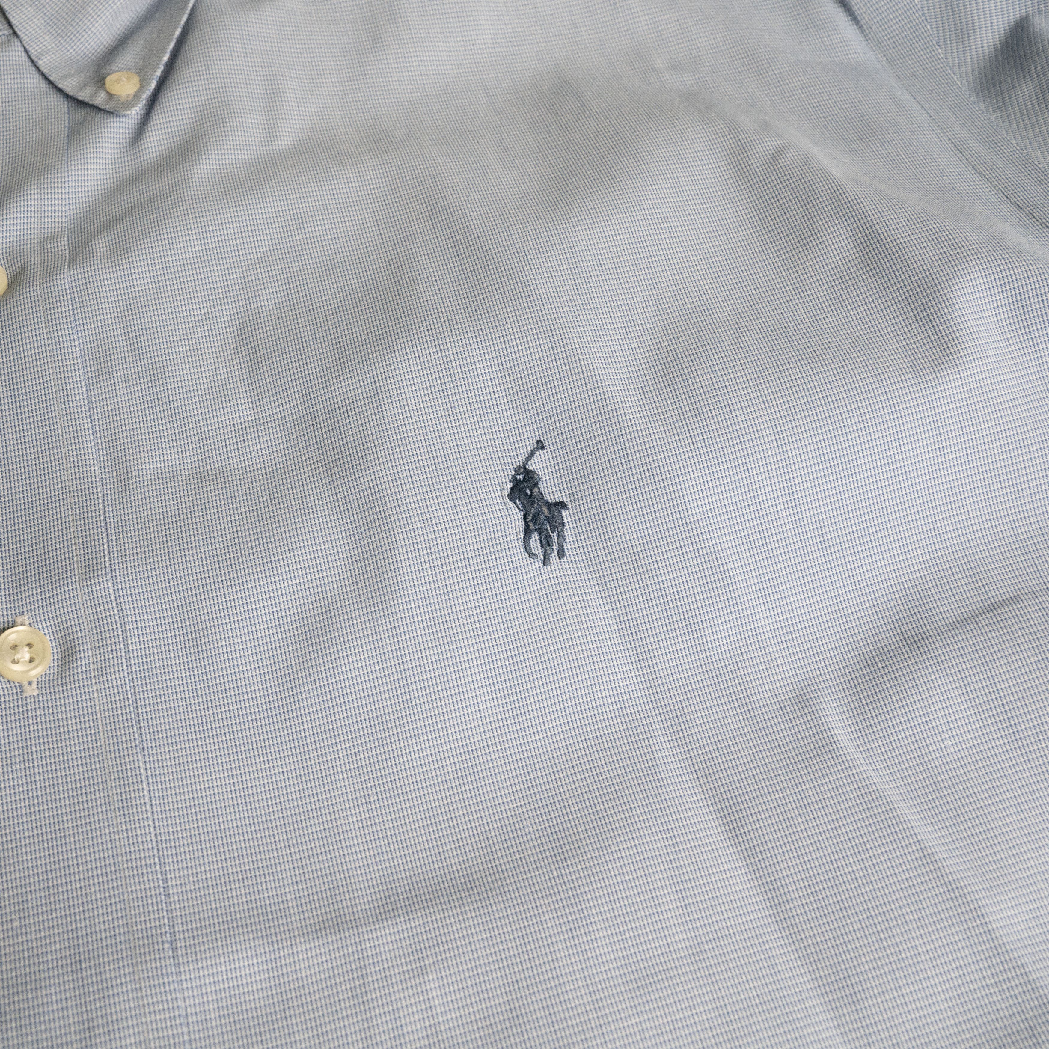 Polo Ralph Lauren Vintage 1990's Polo Ralph Lauren Distressed Button Shirt Size US L / EU 52-54 / 3 - 3 Thumbnail