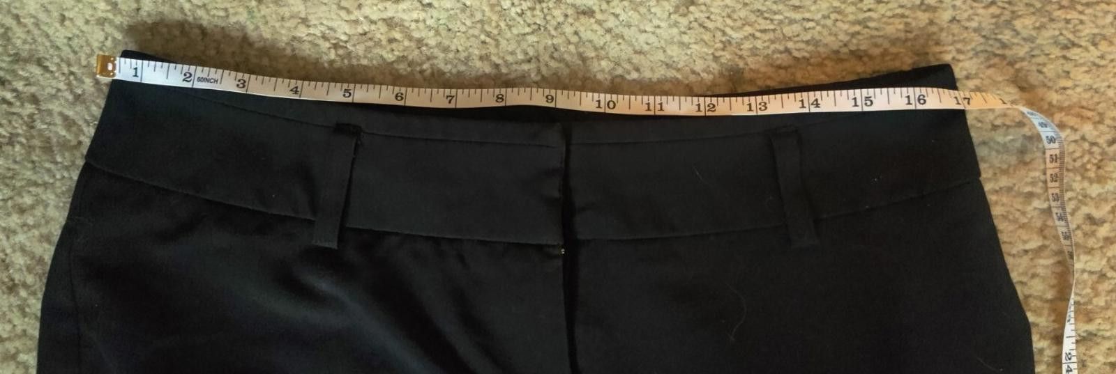 Other Worthington Black Dress Pants Womens Size 8 Button Back Pock Size 30" / US 8 / IT 44 - 11 Thumbnail