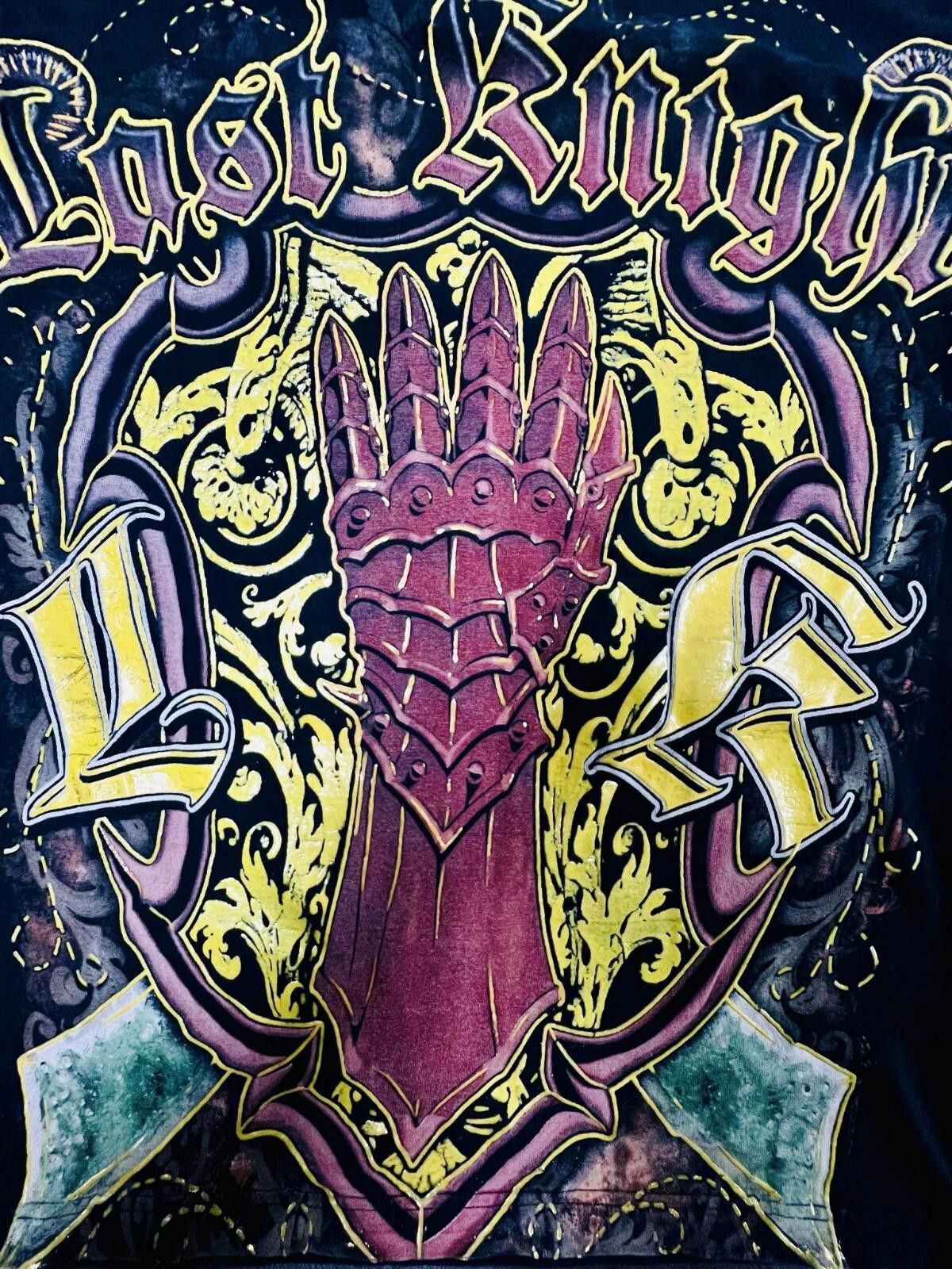Designer Genuine tee- Lost Knight T- Shirt (Vintage), SIZE: Medium Size US M / EU 48-50 / 2 - 6 Thumbnail