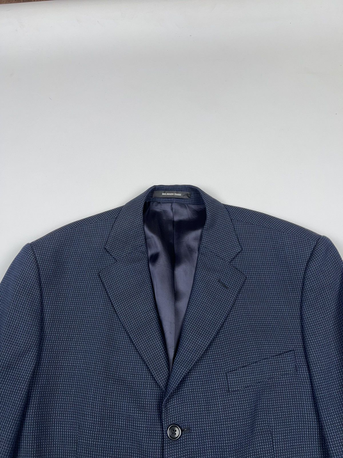 Balmain Balmain Paris Blazer Structure Jacket Size 42R - 9 Thumbnail