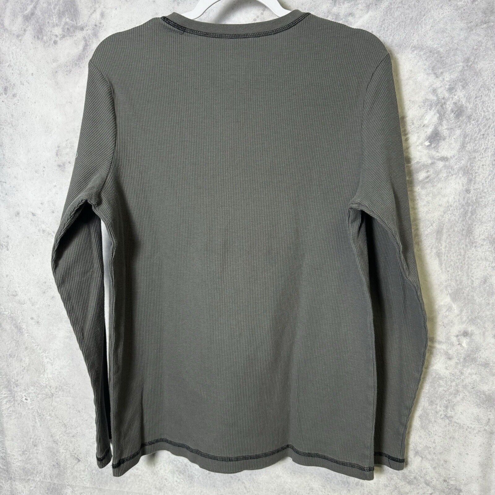 Other No Boundaries Thermal Shirt Adult Large Gray Long Sleeve Eag Size US L / EU 52-54 / 3 - 2 Thumbnail