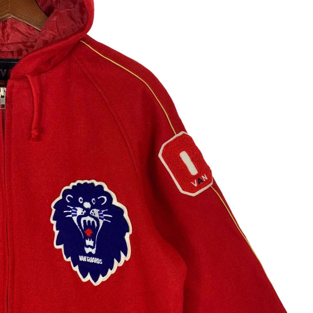 If Six Was Nine × Vintage Vintage Van Jac Van Athletic Club Wool Hoodie Parka Jacket Size US M / EU 48-50 / 2 - 5 Thumbnail