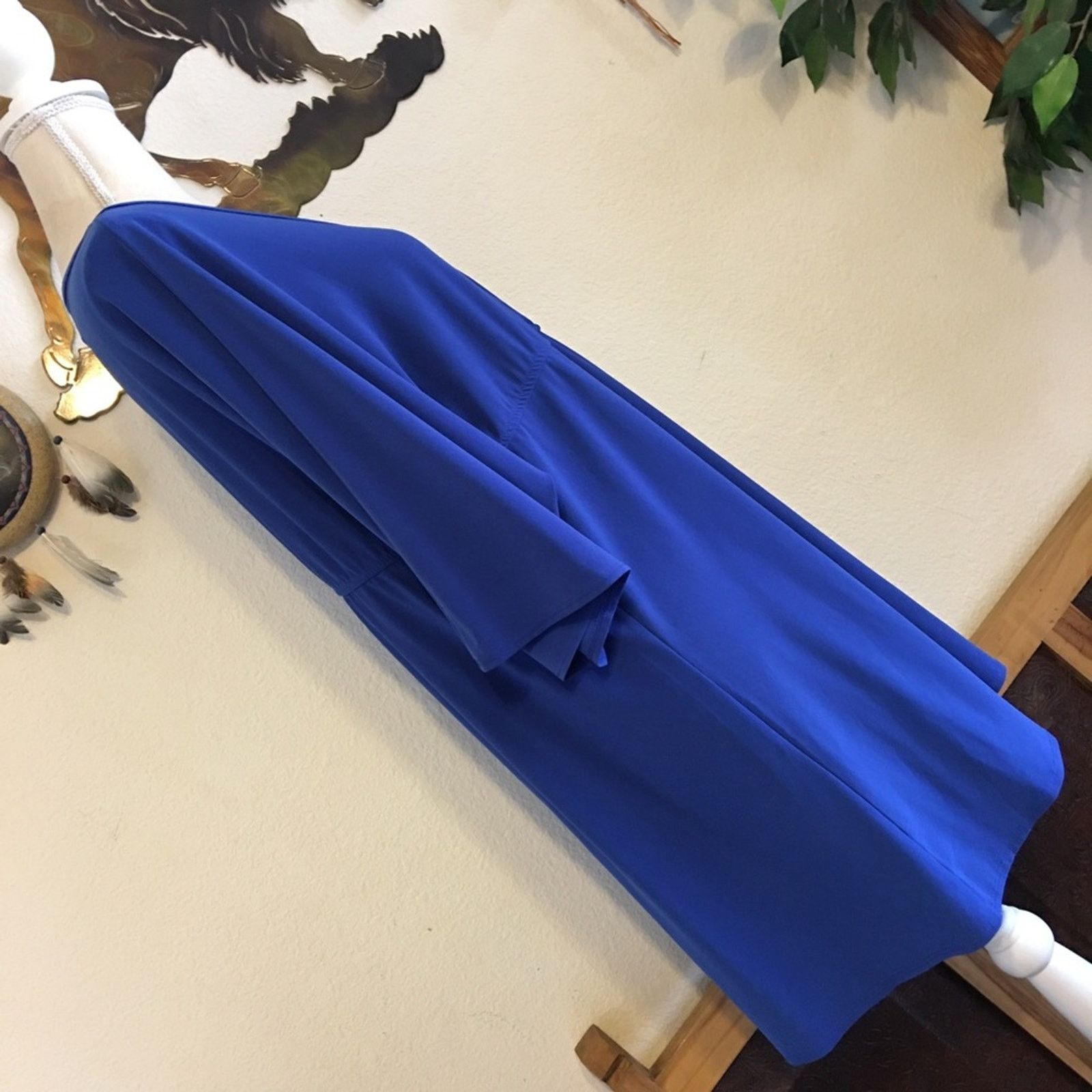 Other Antthony Royal blue half sleeve tunic top dress Size XL / US 12-14 / IT 48-50 - 2 Thumbnail