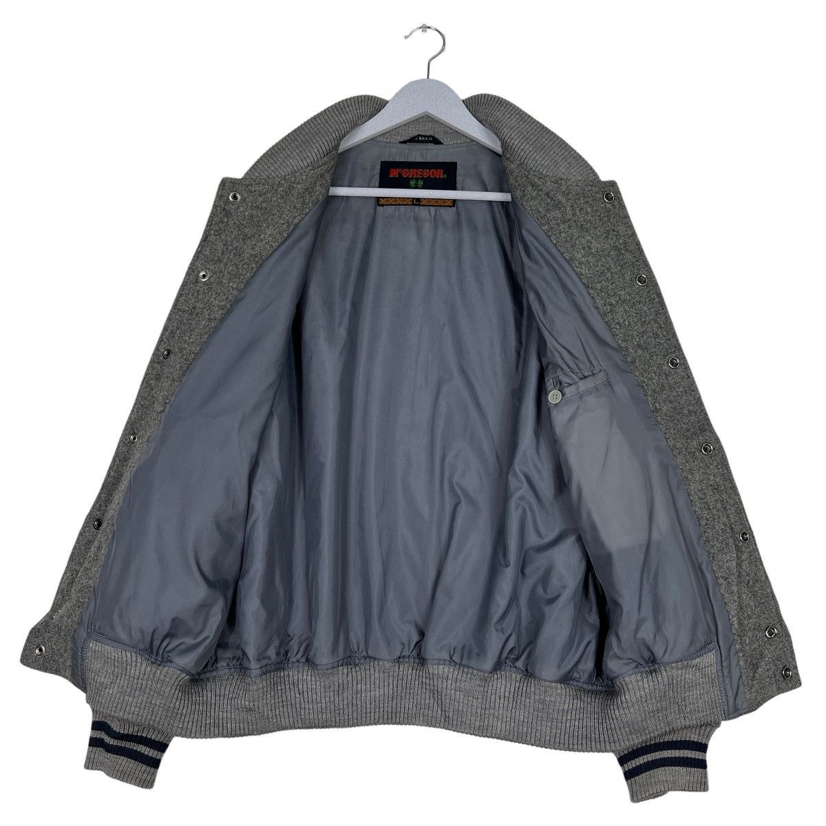 🔥 VINTAGE 80s MCGREGOR WOOL BOMBER JACKET