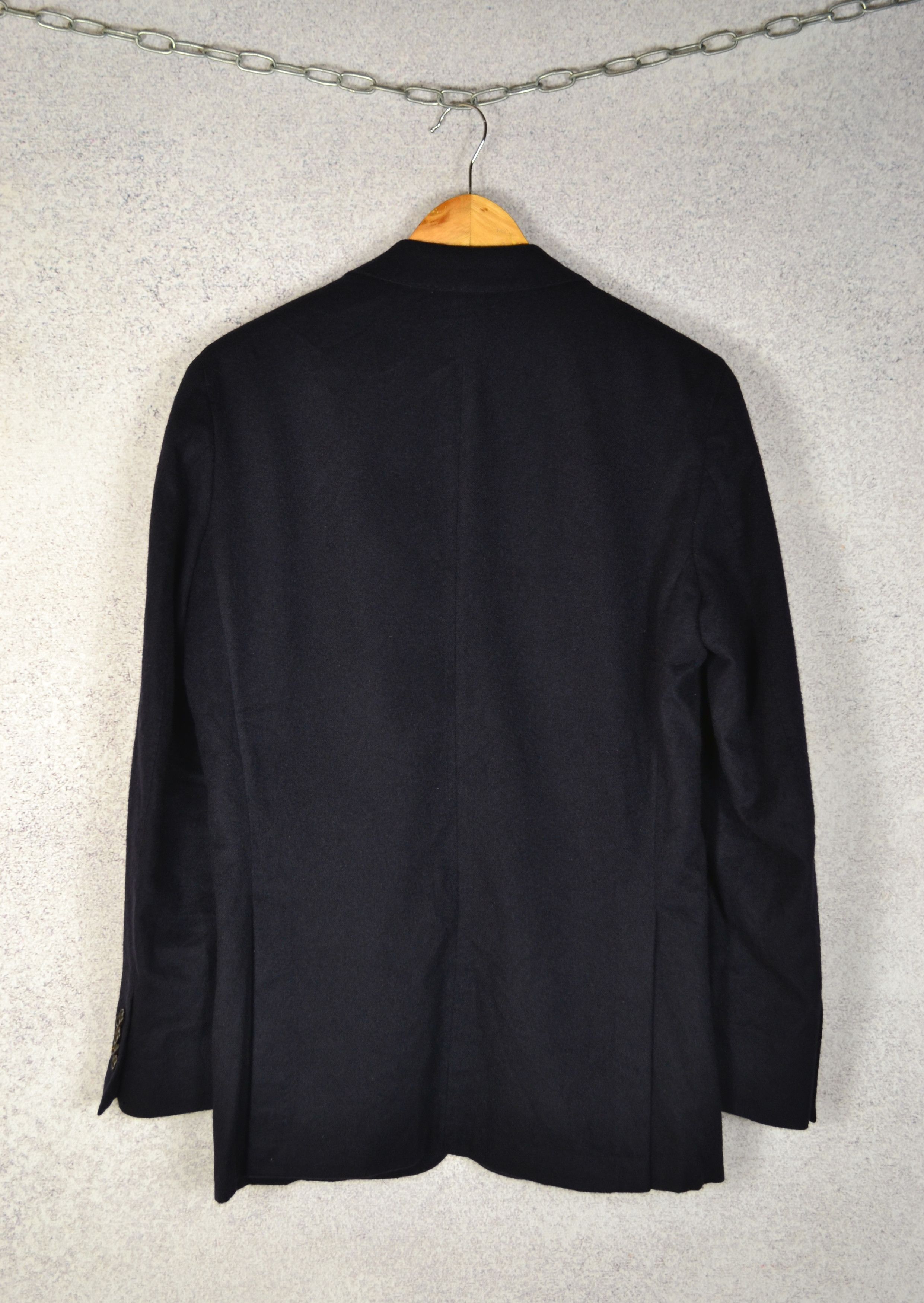 Suitsupply SUITSUPPLY HAVANA HL 100% PURE CASHMERE Dark Blue Blazer Size 44S - 7 Thumbnail