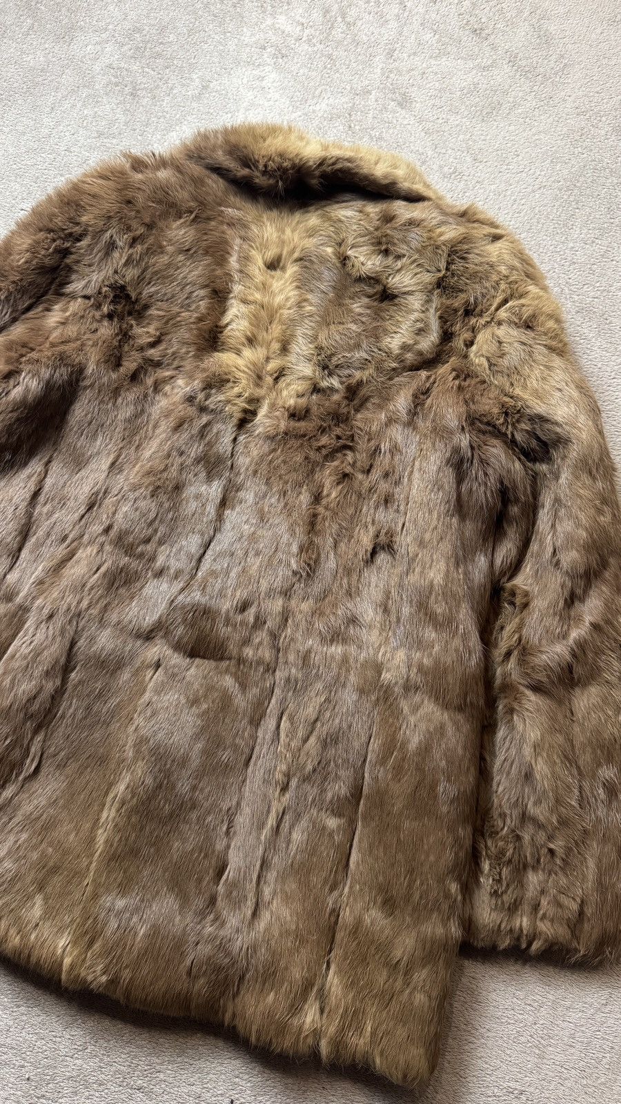 Vintage Y2K French Rabbit Fur Korean Coat ifsixwasnine LGB ysl Size S / US 4 / IT 40 - 7 Thumbnail