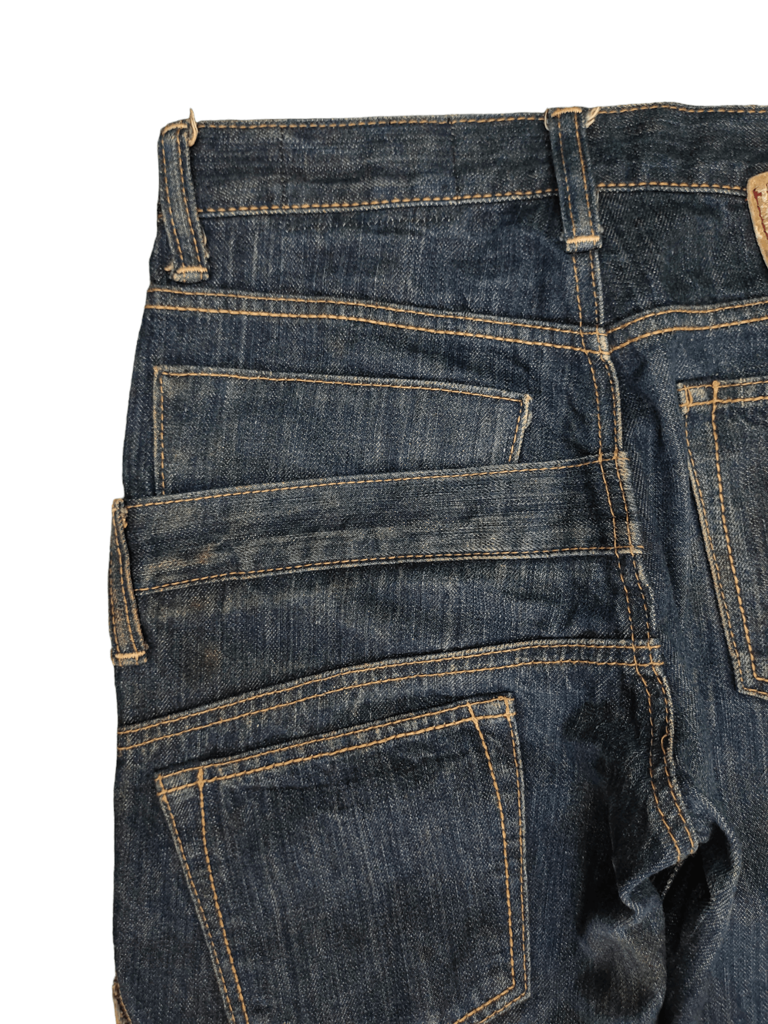 Kapital Antgauge Double Waist Cut & Sew Denim Jeans Hysterics Style Size US 30 / EU 46 - 13 Thumbnail