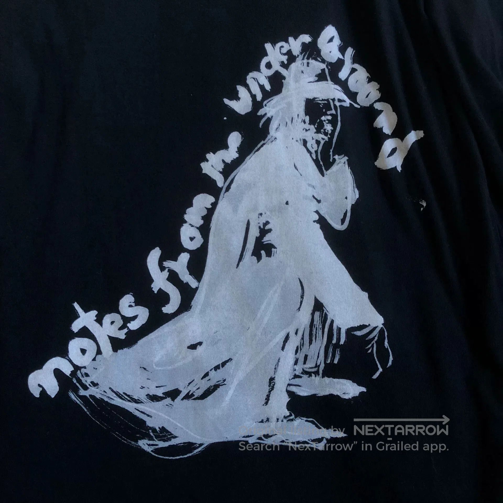 Yohji Yamamoto Yohji Yamamoto 20AW Portrait Print Long-Sleeve T-Shirt. Size US L / EU 52-54 / 3 - 2 Thumbnail