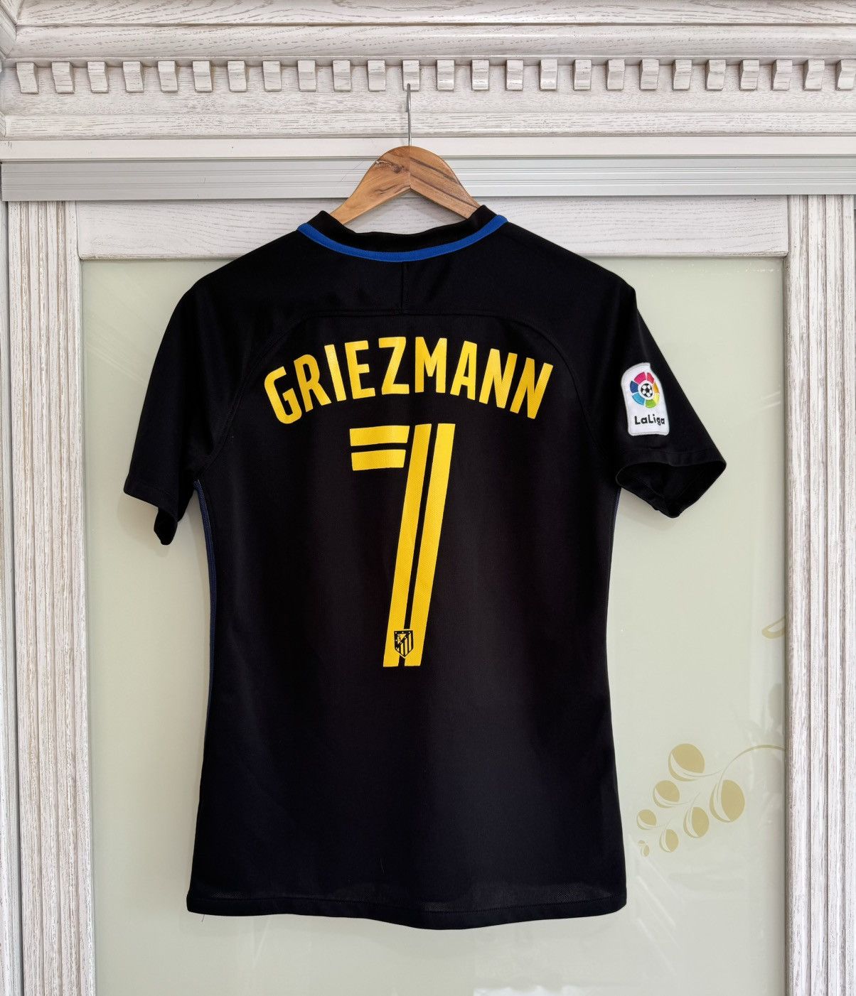 Atletico Madrid Griezmann 2017-2018 Away popular Long Sleeve Jersey