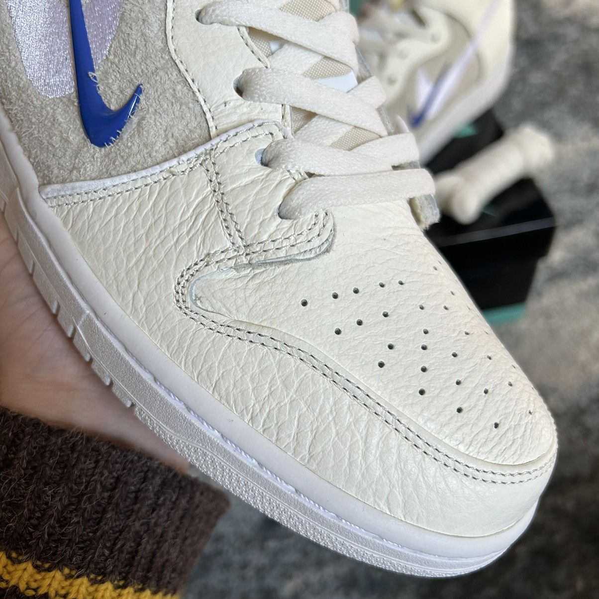 Nike × Soulland NiKE SB ZOOM DUNK HiGH PRO FRi.day Part 02 SAiL GAME ROYAL Size US 11.5 / EU 44-45 - 4 Thumbnail
