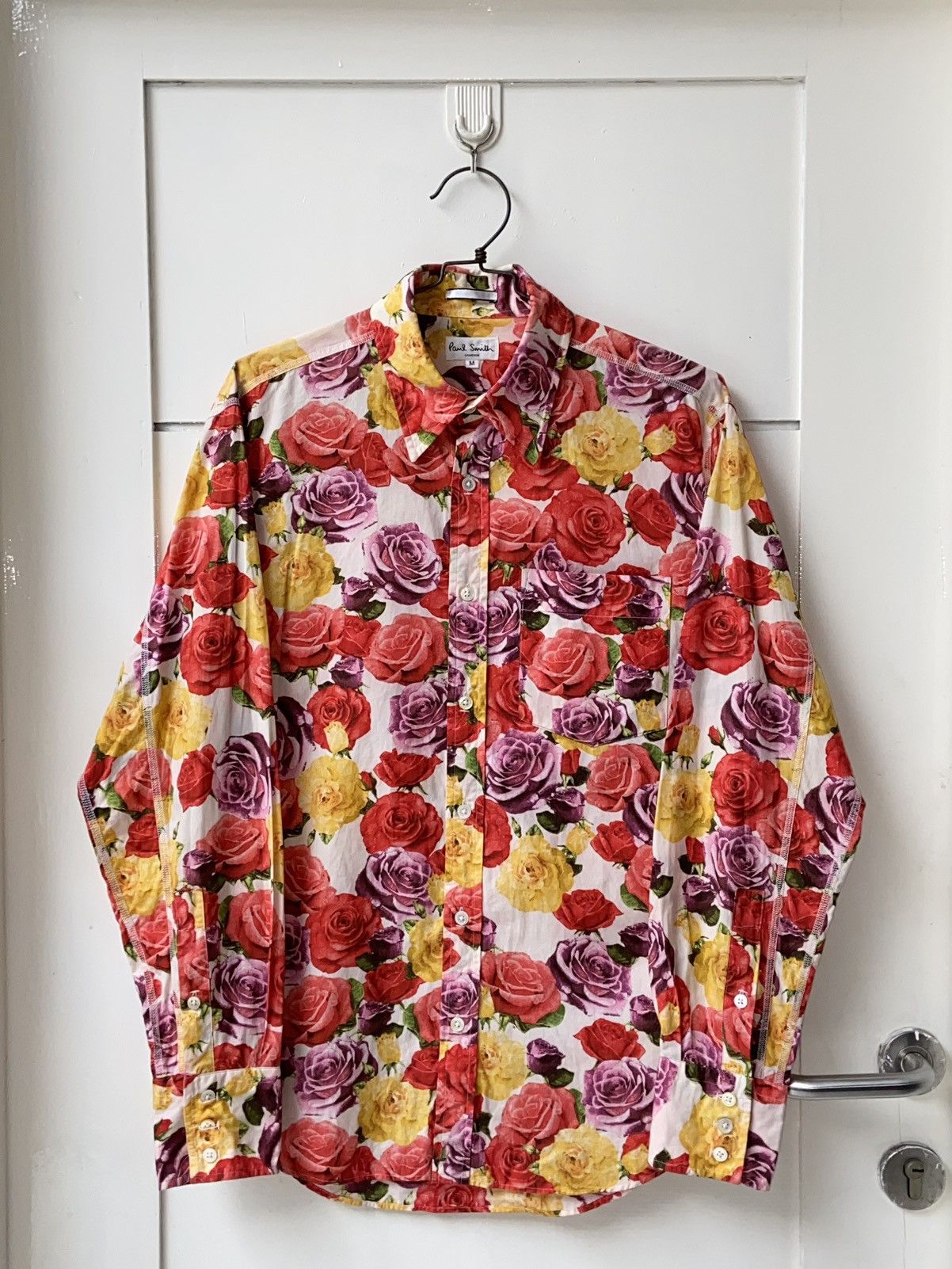 Paul Smith PAUL SMITH Motive Flower Shirt Size US S / EU 44-46 / 1 - 1 Thumbnail