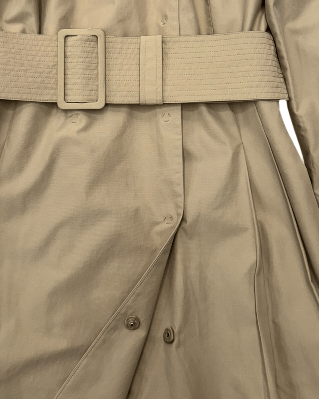 Calvin Klein Calvin Klein Pleated Detail Trench Coat Size M / US 6-8 / IT 42-44 - 7 Thumbnail
