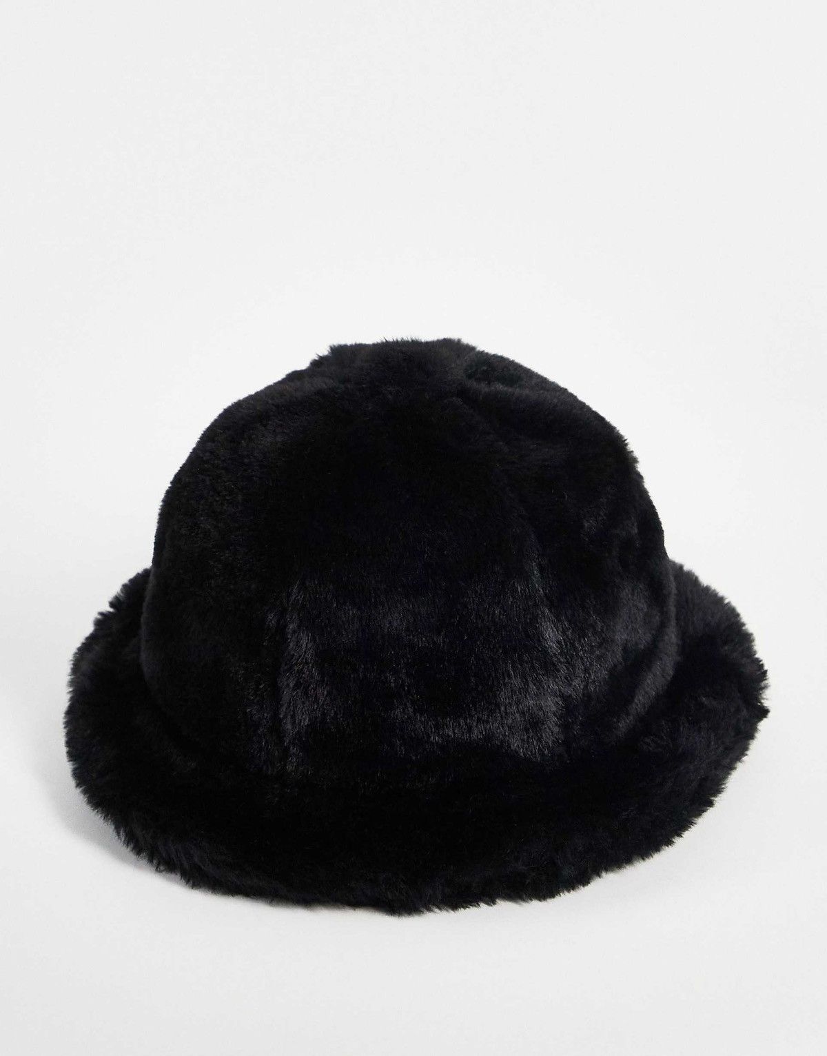 Kangol !DS! SS23 Kangol Faux Fur Black Bucket Hat Size ONE SIZE - 2 Thumbnail