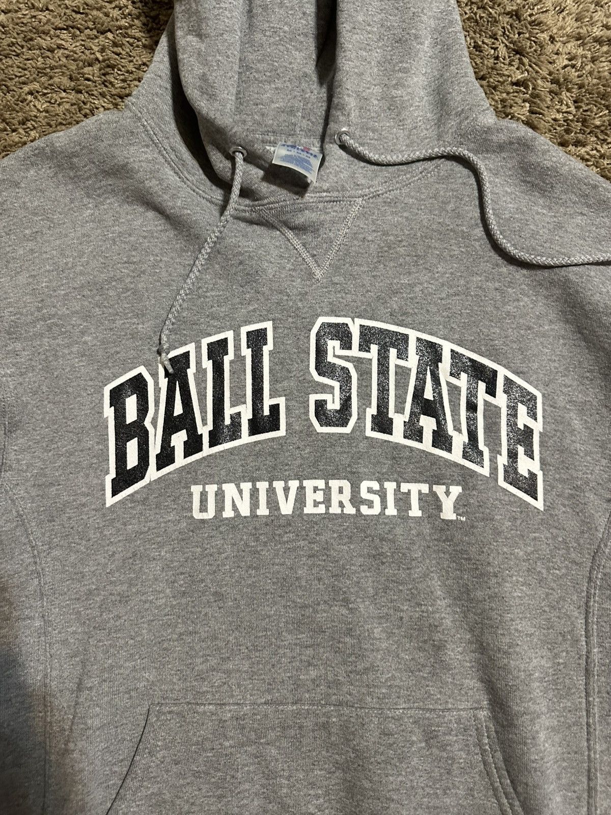 NCAA Vintage NCAA Ball State University hoodie 90s size medium Size US M / EU 48-50 / 2 - 2 Thumbnail
