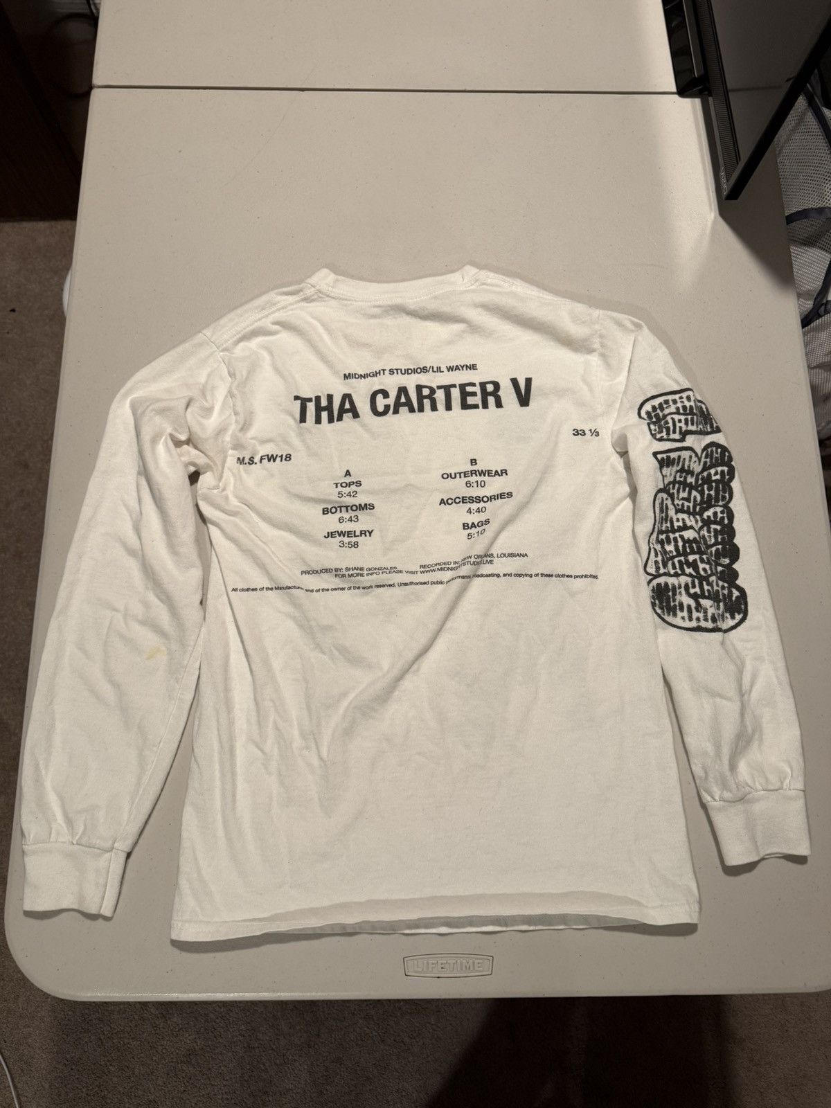 Midnight Studios the carter v | lil wayne | midnight studios | shane gonzales Size US S / EU 44-46 / 1 - 2 Thumbnail