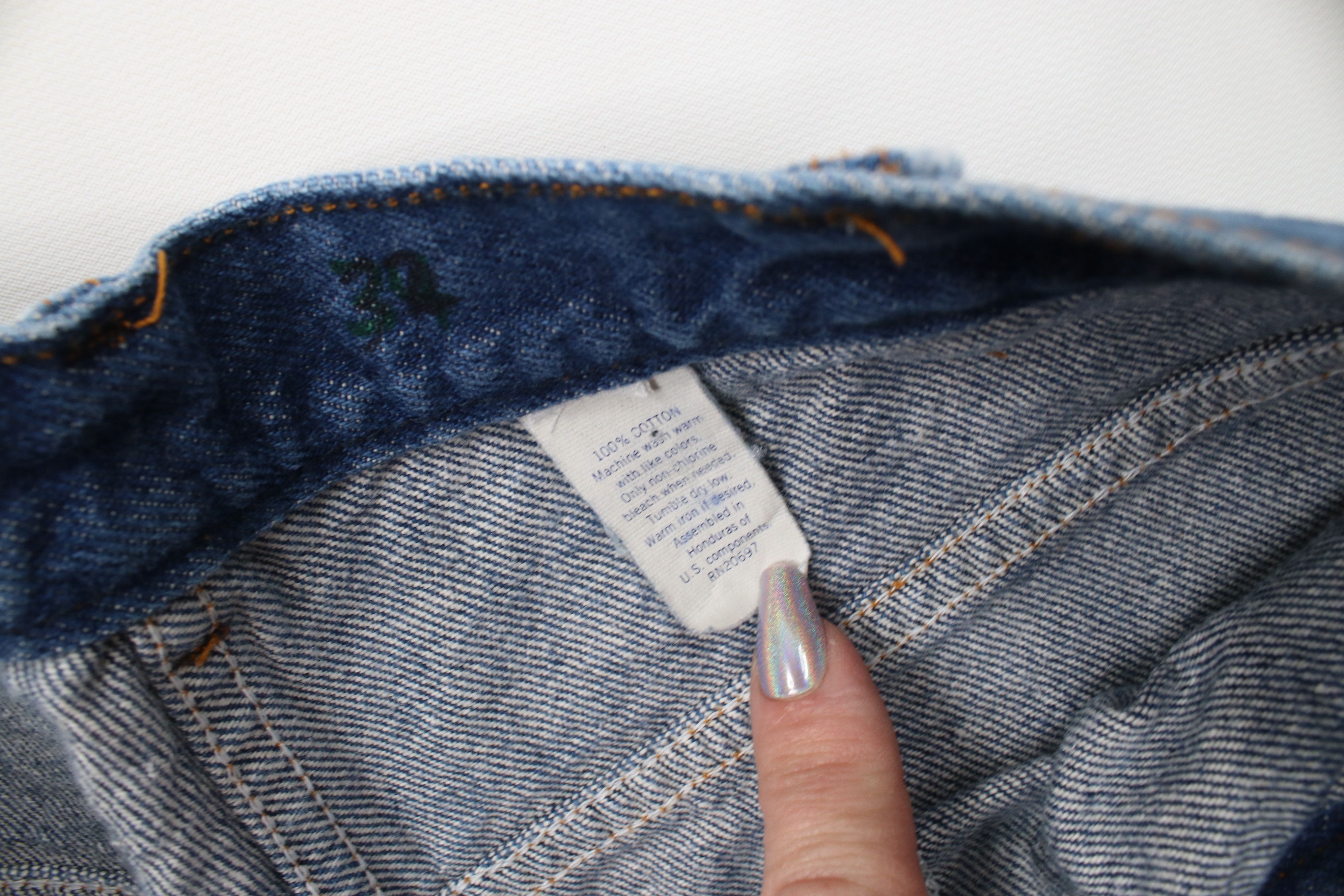 Dickies Vintage 70s 80s Dickies Branders Straight Leg Denim Jeans Size US 32 / EU 48 - 8 Thumbnail