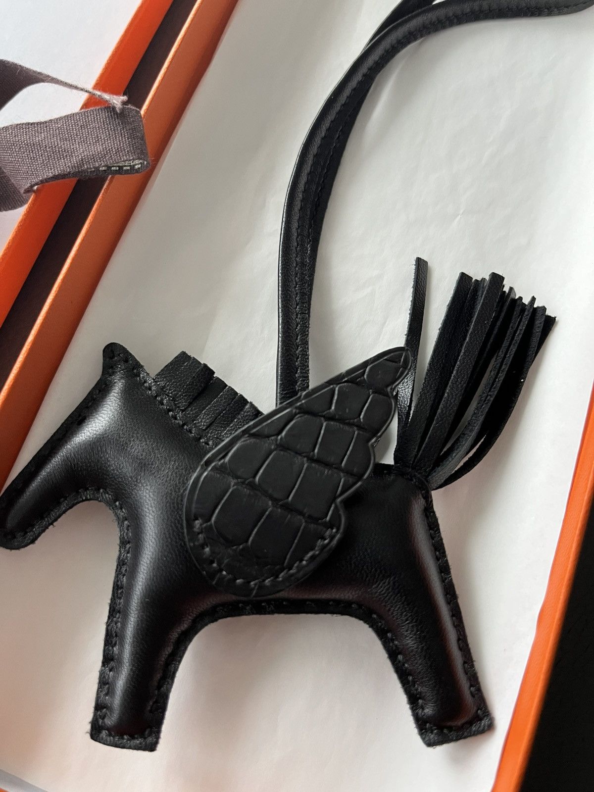 Hermes Extremely Rare Hermes Matt Croc Rodeo Pegasus PM Full Set Size ONE SIZE - 5 Thumbnail