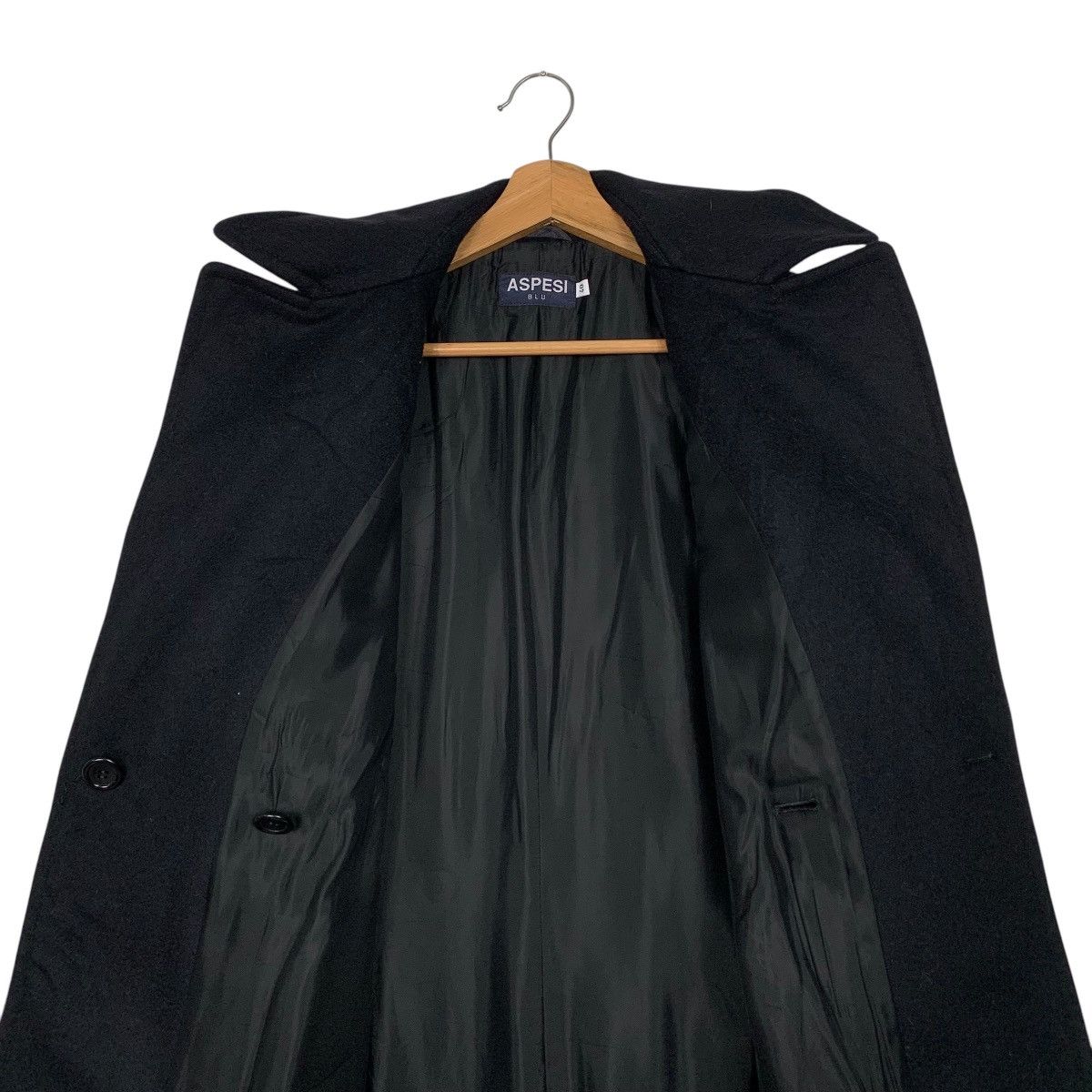 Aspesi Aspesi Blu Wool Coat Size S / US 4 / IT 40 - 12 Thumbnail