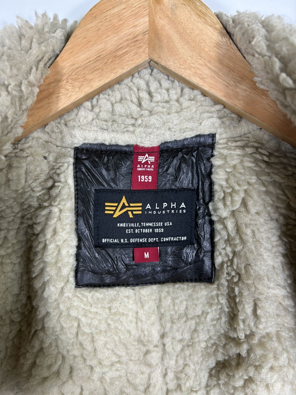 Alpha Industries ⚡️Vintage Y2K Alpha Industries B3 Style Jacket Size US M / EU 48-50 / 2 - 10 Thumbnail