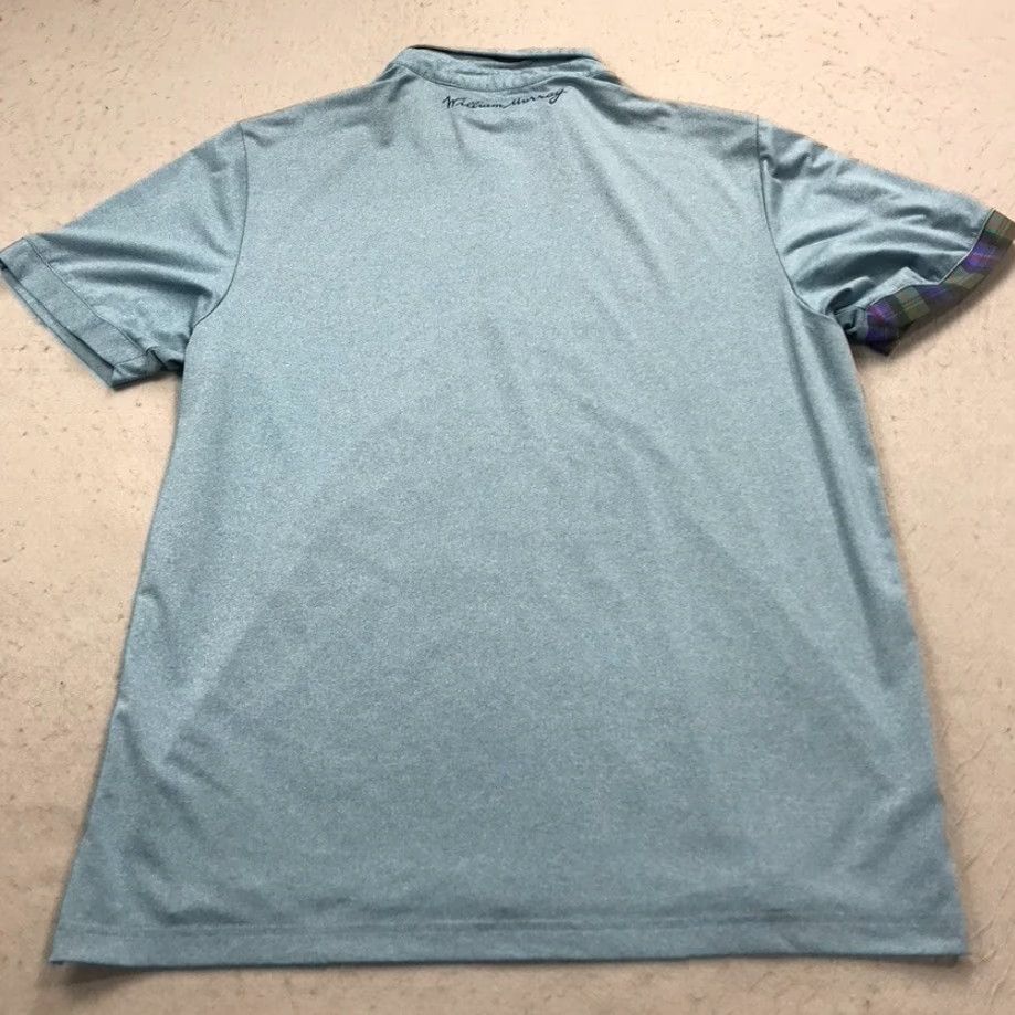 Vintage William Murray Polo Shirt Mens Large Blue Bill Logo Performance Golf Stretch Polo Shirt Mens L Blue William Murray Sports Vintage No Size US L / EU 52-54 / 3 - 6 Thumbnail