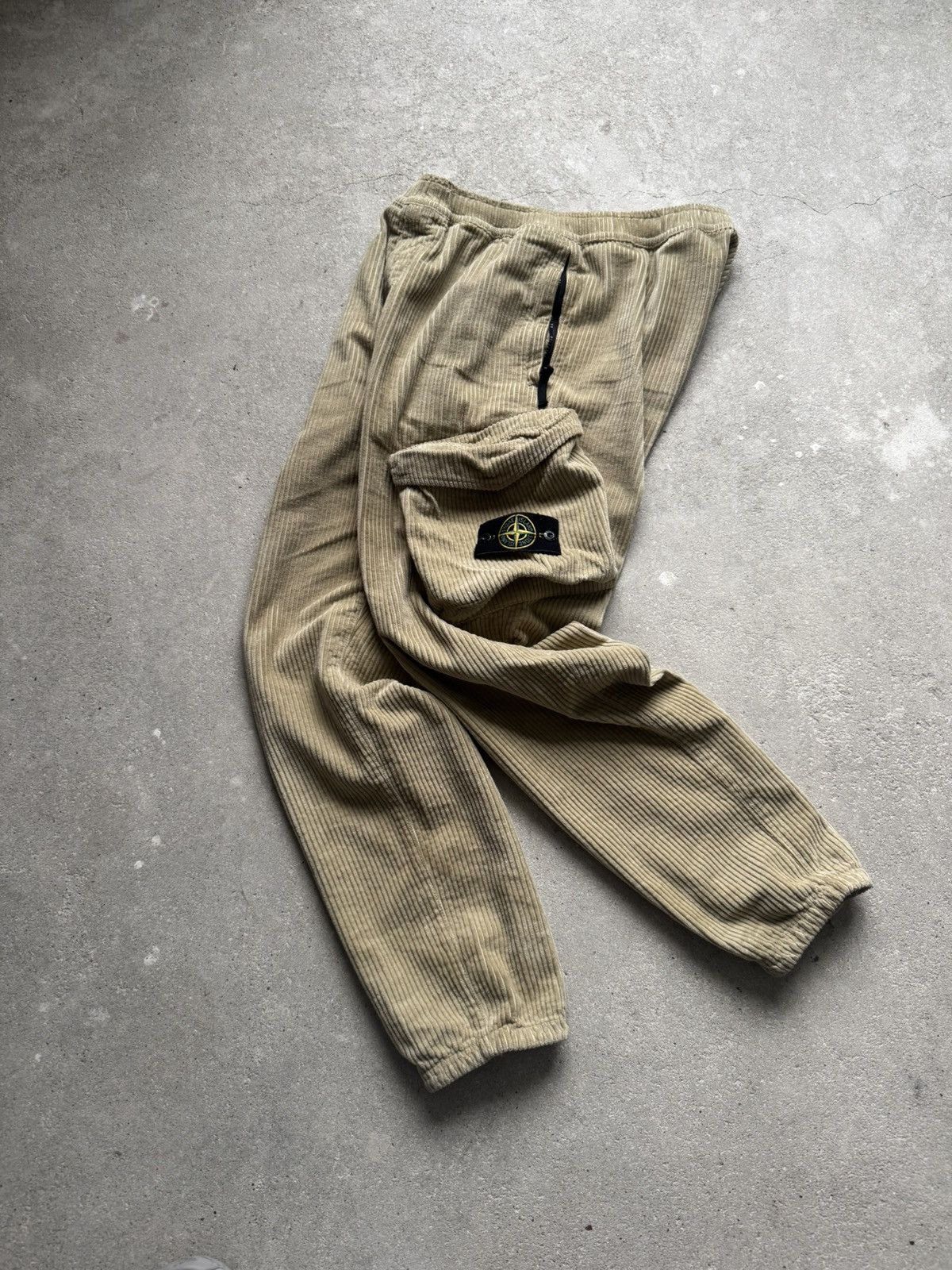Stone Island Stone Island Cargo Corduroy Pants Size US 33 - 1 Thumbnail