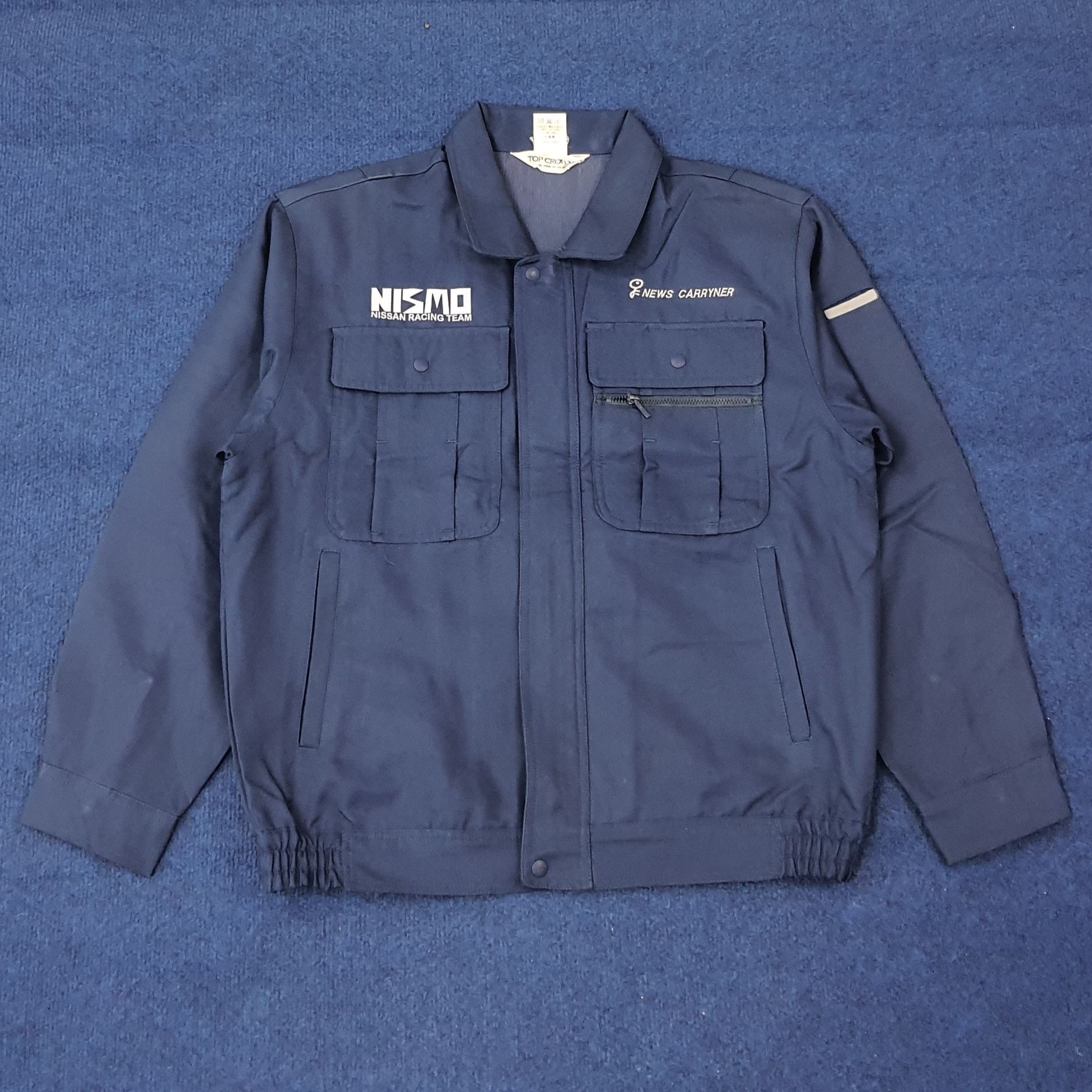 Japanese Brand Vintage NISMO Nissan Racing Team Work Custom Jacket C254N2 Size US M / EU 48-50 / 2 - 3 Thumbnail