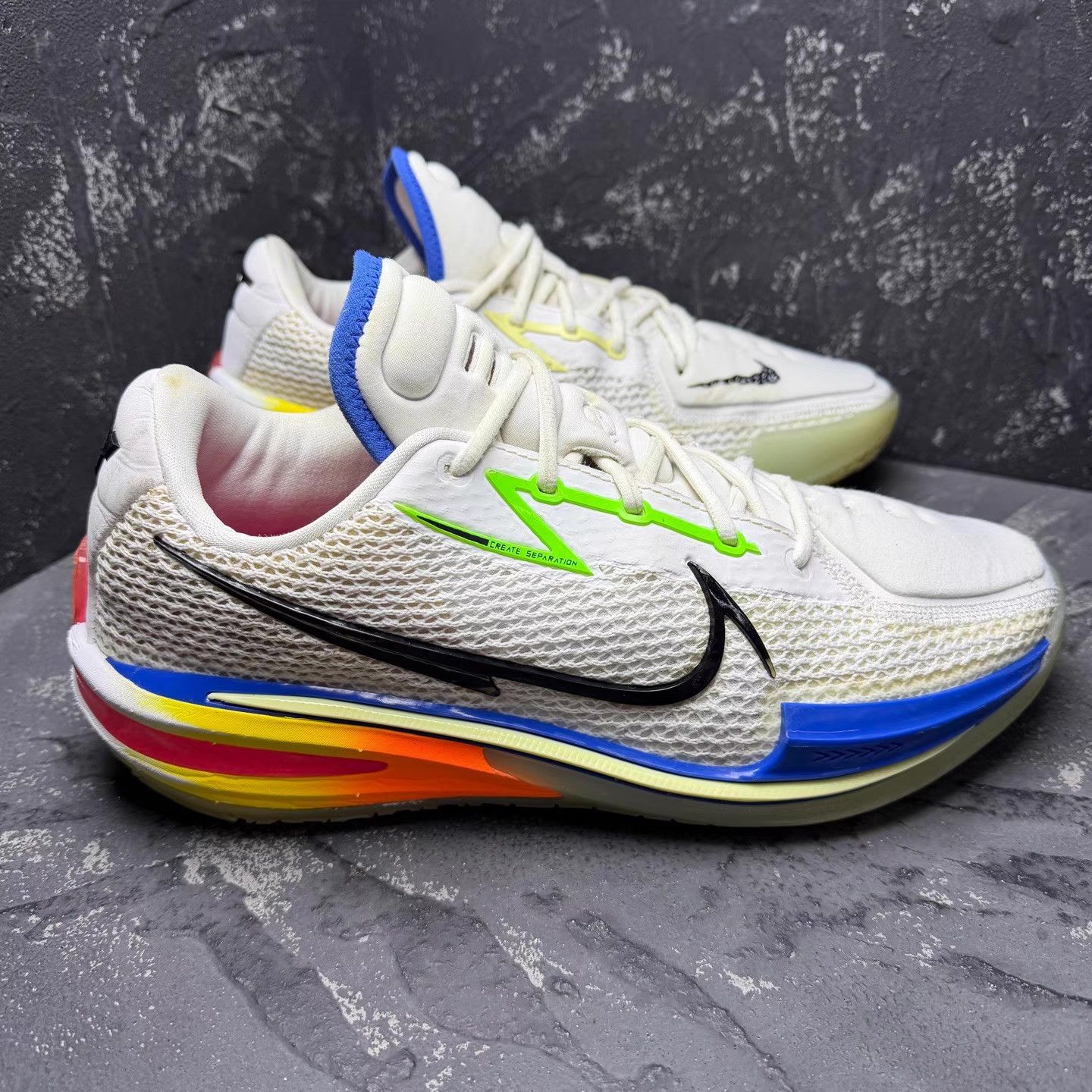 Nike Nike G.T. Cut 1 White Blue Q10 Size US 10.5 / EU 43-44 - 6 Thumbnail