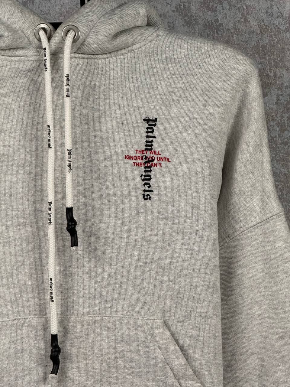 Palm Angels PALM ANGELS STATEMENT CROPPED HOODIE Size US S / EU 44-46 / 1 - 2 Thumbnail