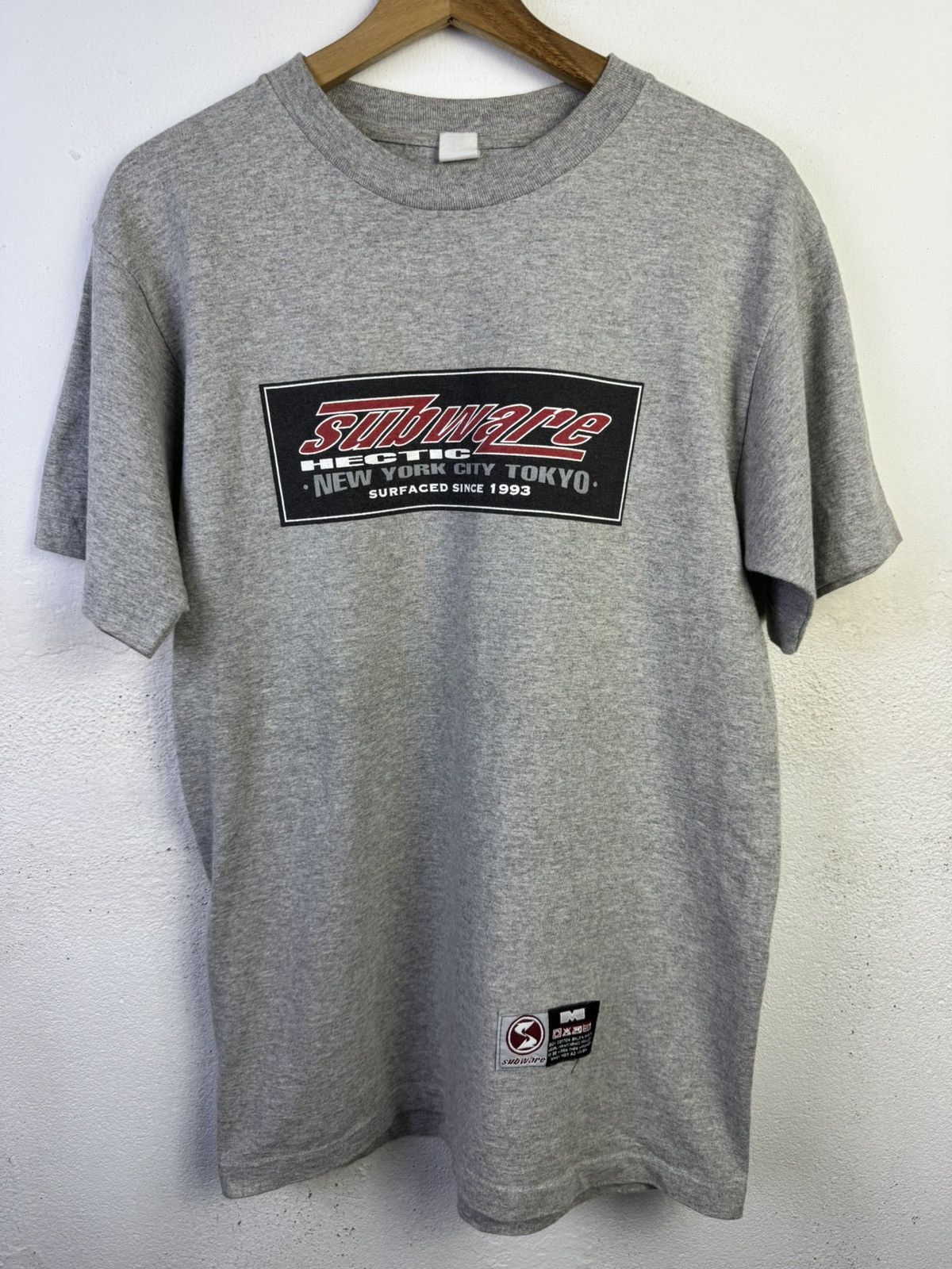 Vintage SUBWARE HECTIC New York City Tokyo Tee