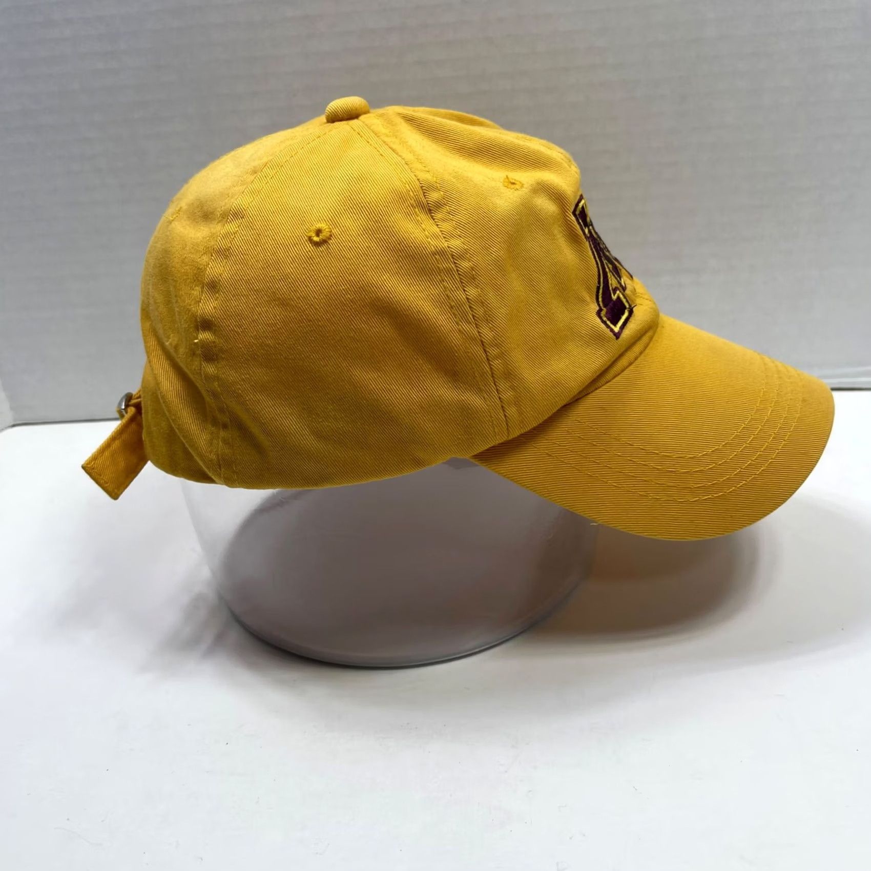 Vintage VINTAGE Minnesota Golden Gophers Hat Signature NCAA Sports Cotton Dad Hat Yellow Adjustable One Size Men Size ONE SIZE - 5 Thumbnail