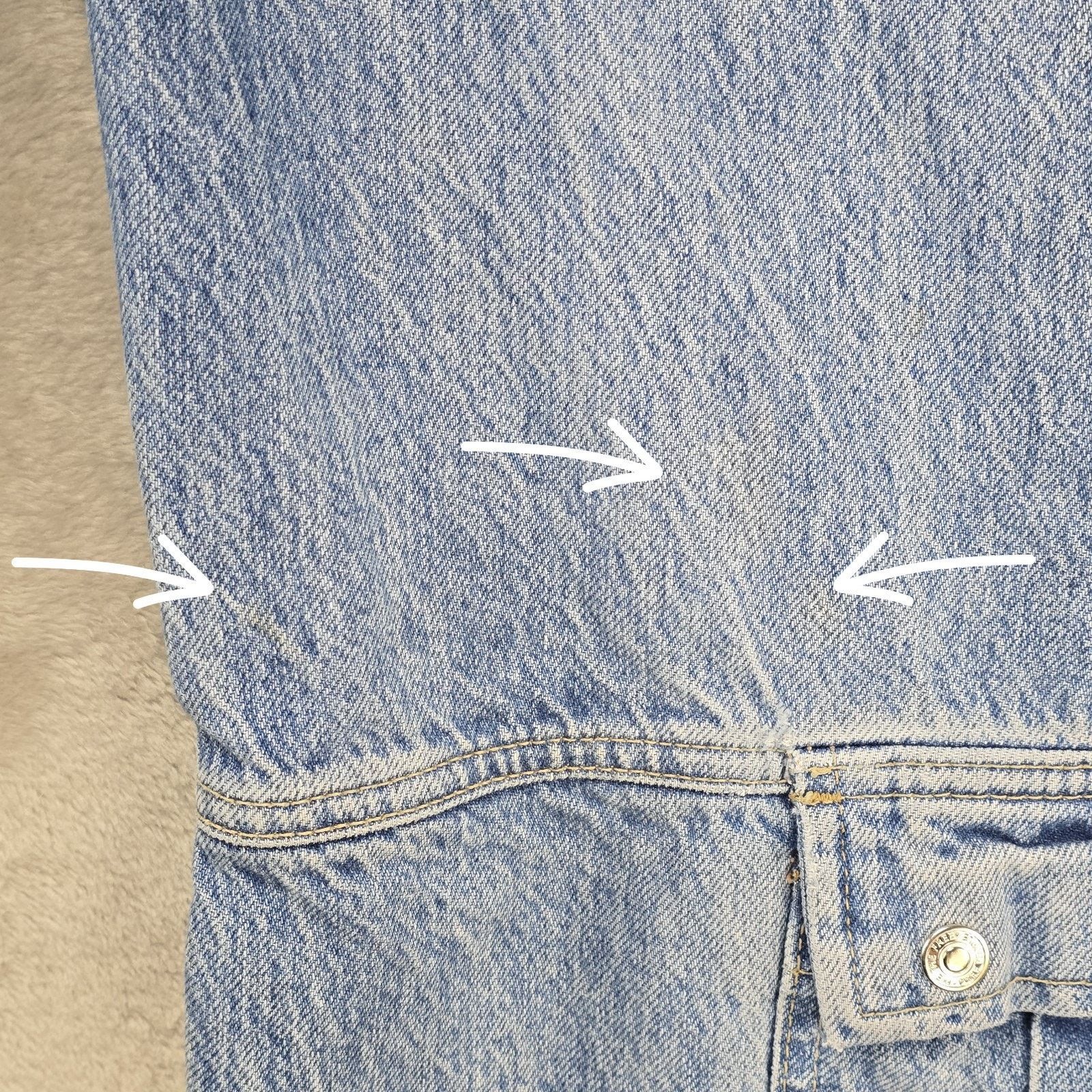 Free People Free People Jeans 26 (Fits 30x28) Marx Slouchy Cargo Size 26" / US 2 / IT 38 - 5 Thumbnail