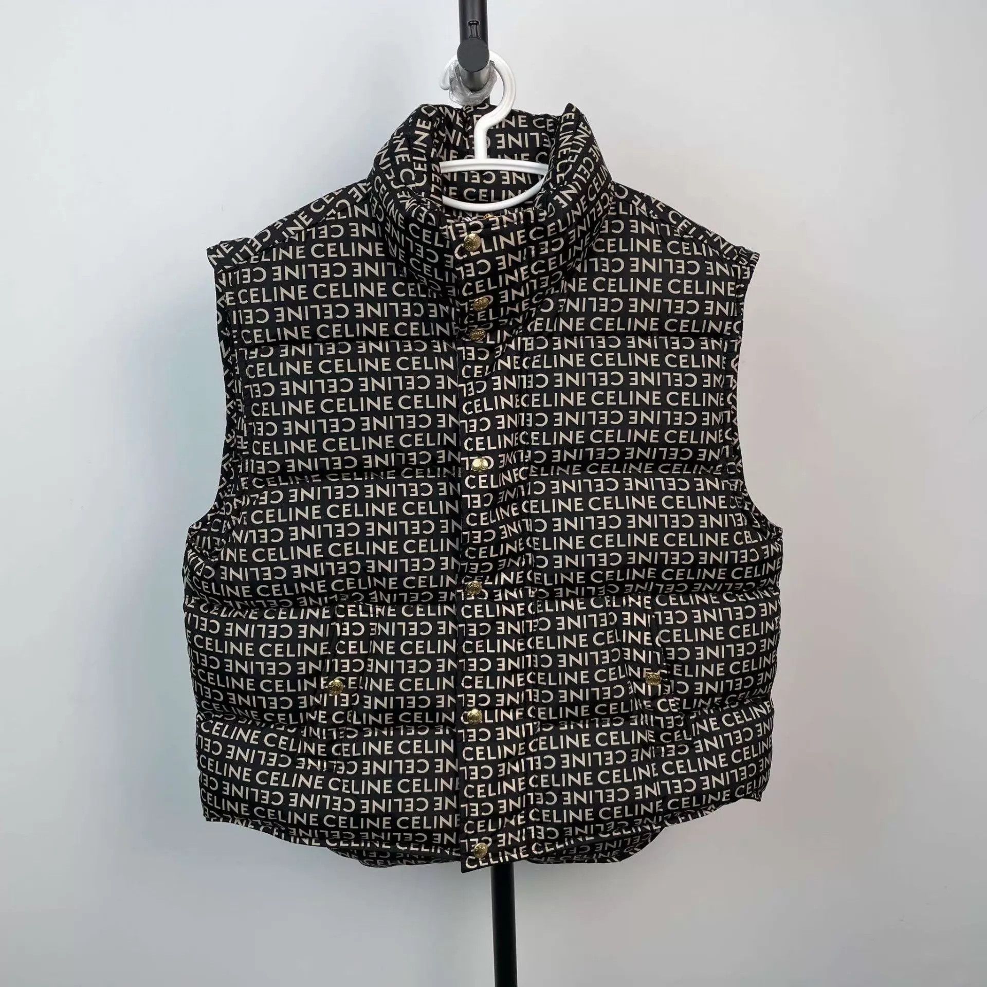Celine Celine vest jacket 36 black Size XS / US 0-2 / IT 36-38 - 1 Thumbnail