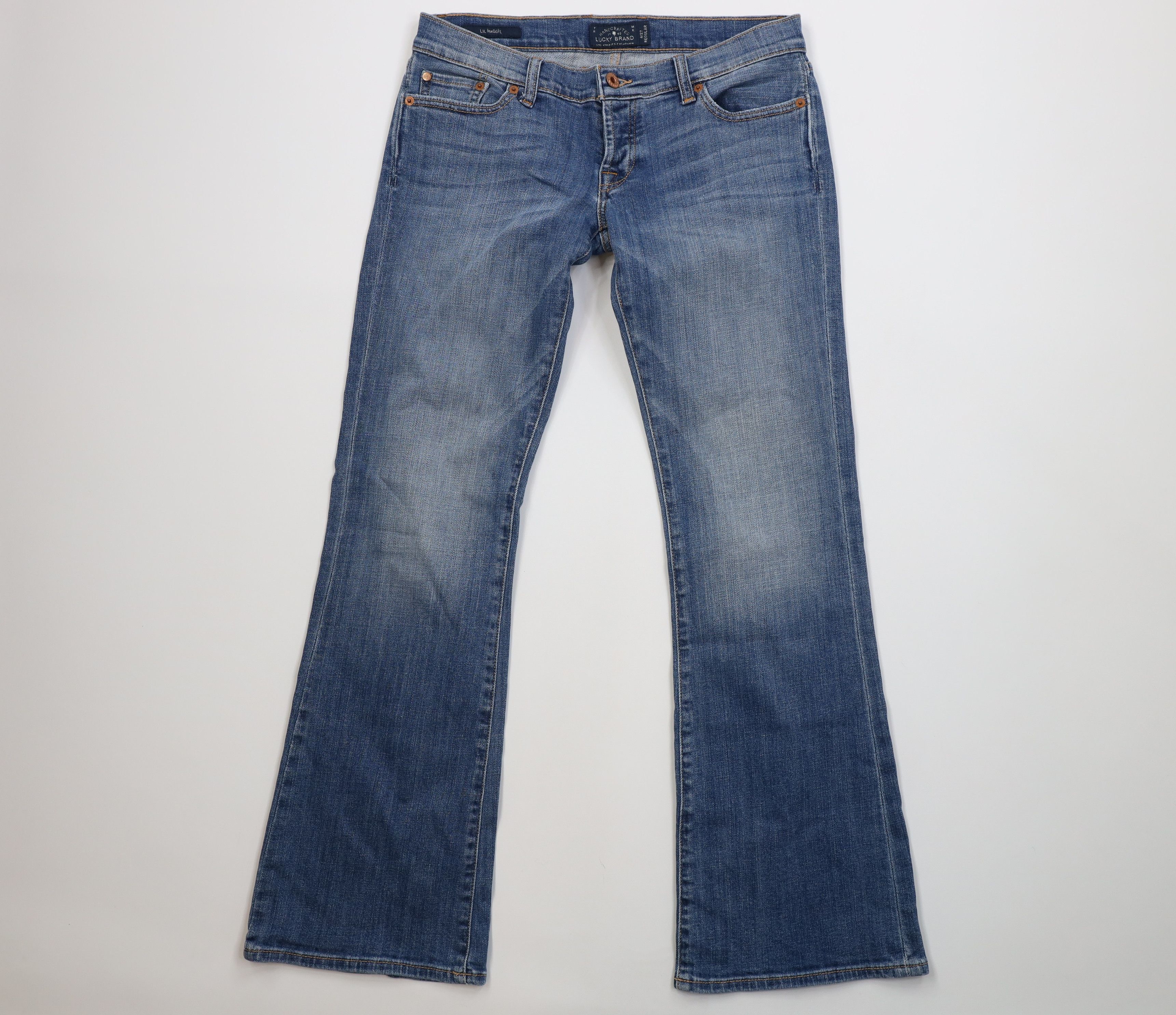 Lucky Brand Vintage Y2K Lucky Brand Lil Maggie Flared Denim Jeans Size 27" / US 4 / IT 40 - 1 Thumbnail