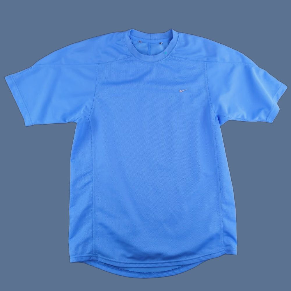 Nike Vintage Nike Shirt Mens Large Short Sleeve tarheel Blue Run Gym Size US L / EU 52-54 / 3 - 1 Thumbnail